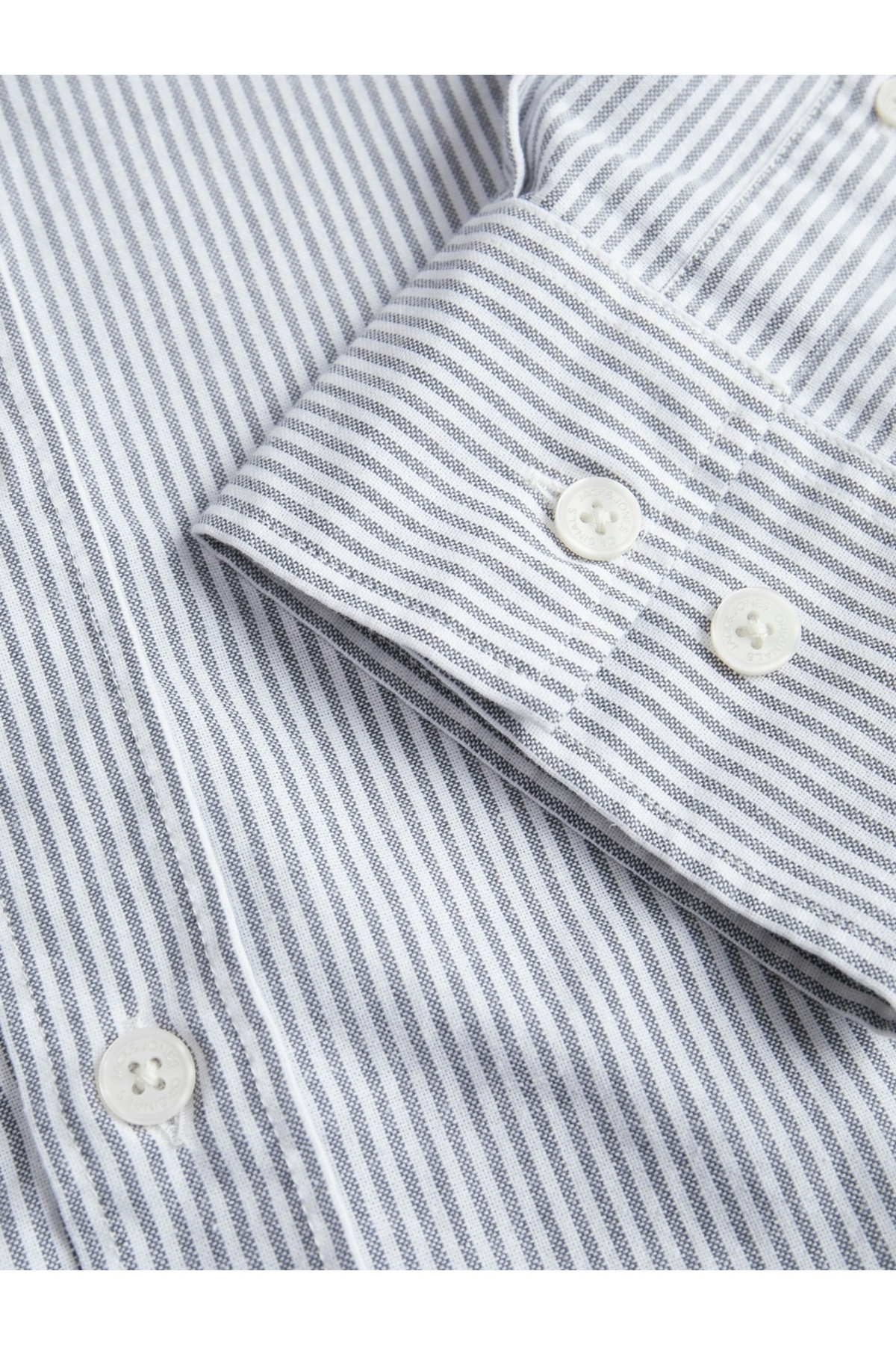 پیراهن جک اند جونز مردانه آکسفورد خاکستری   Regular/رگولار      | Jack & Jones 12266170 DK - تصویر 2