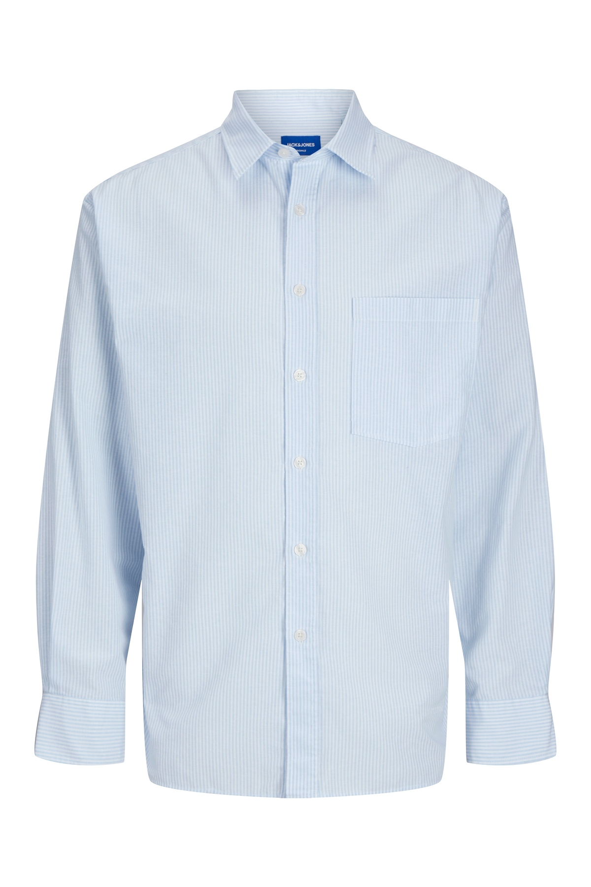 پیراهن آکسفورد جورمارگیت مدل LS BF LN آبی کد ۱۲۲۶۶۱۷۰ جک اند جونز پیراهن Jack & Jones