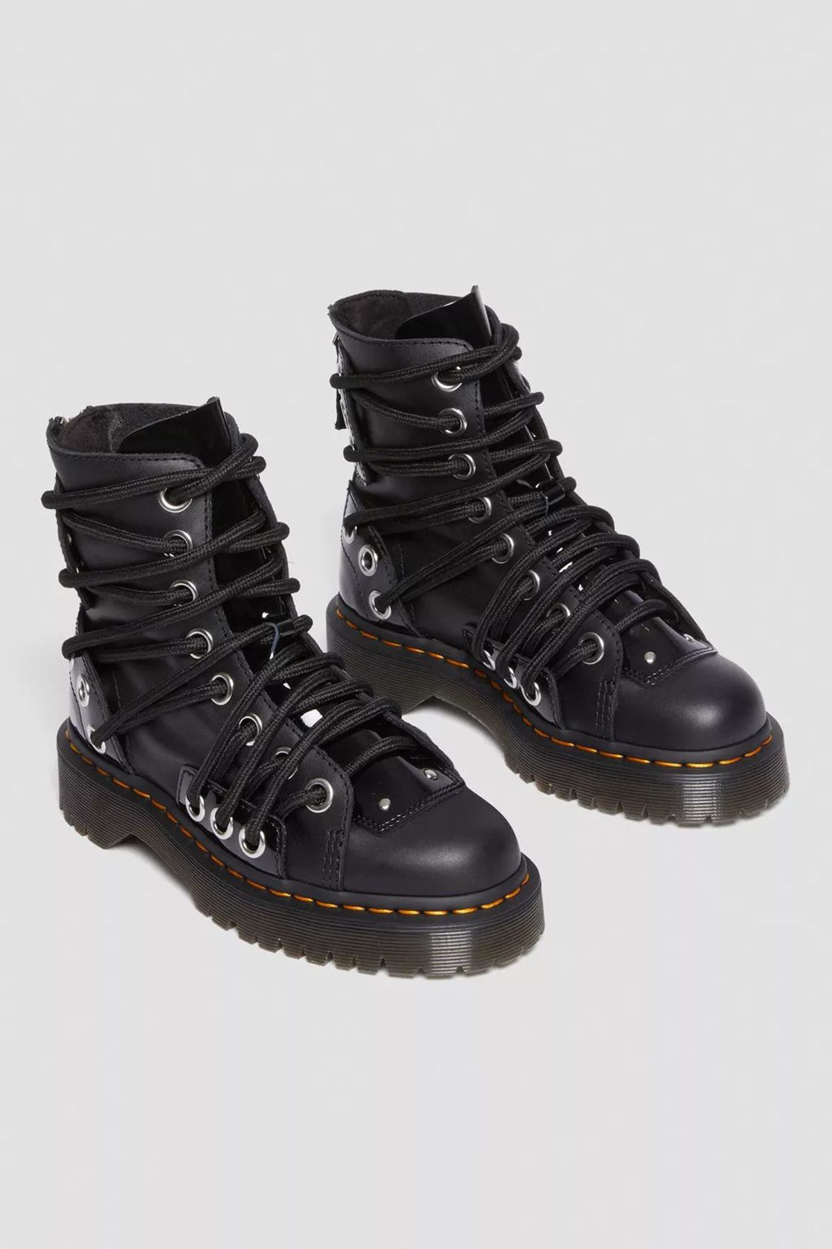 Dr. Martens-DARIA BEX FEKETE LUCIDO+PATENT LÁMPA 2