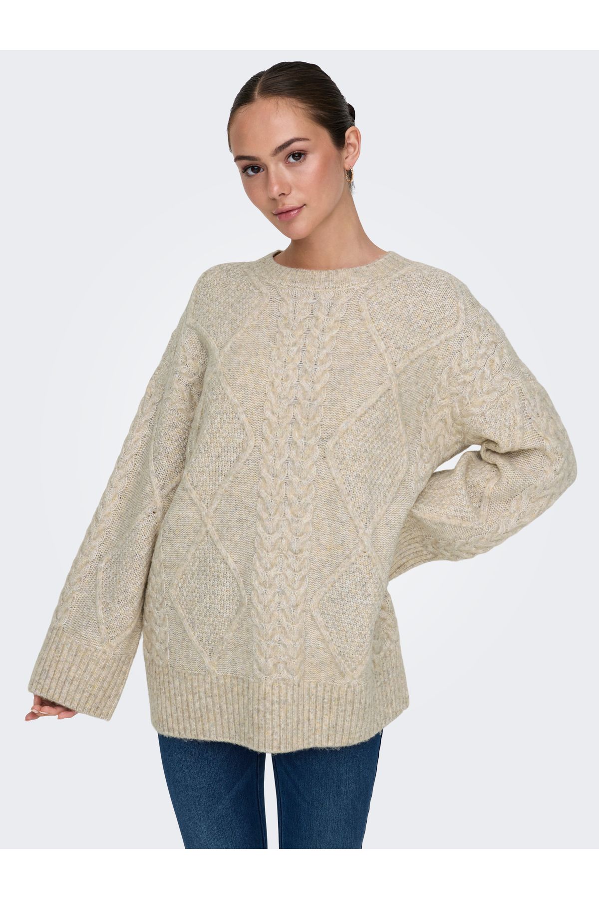 JDY-Ecru Damenpullover Modell: 15330701 6