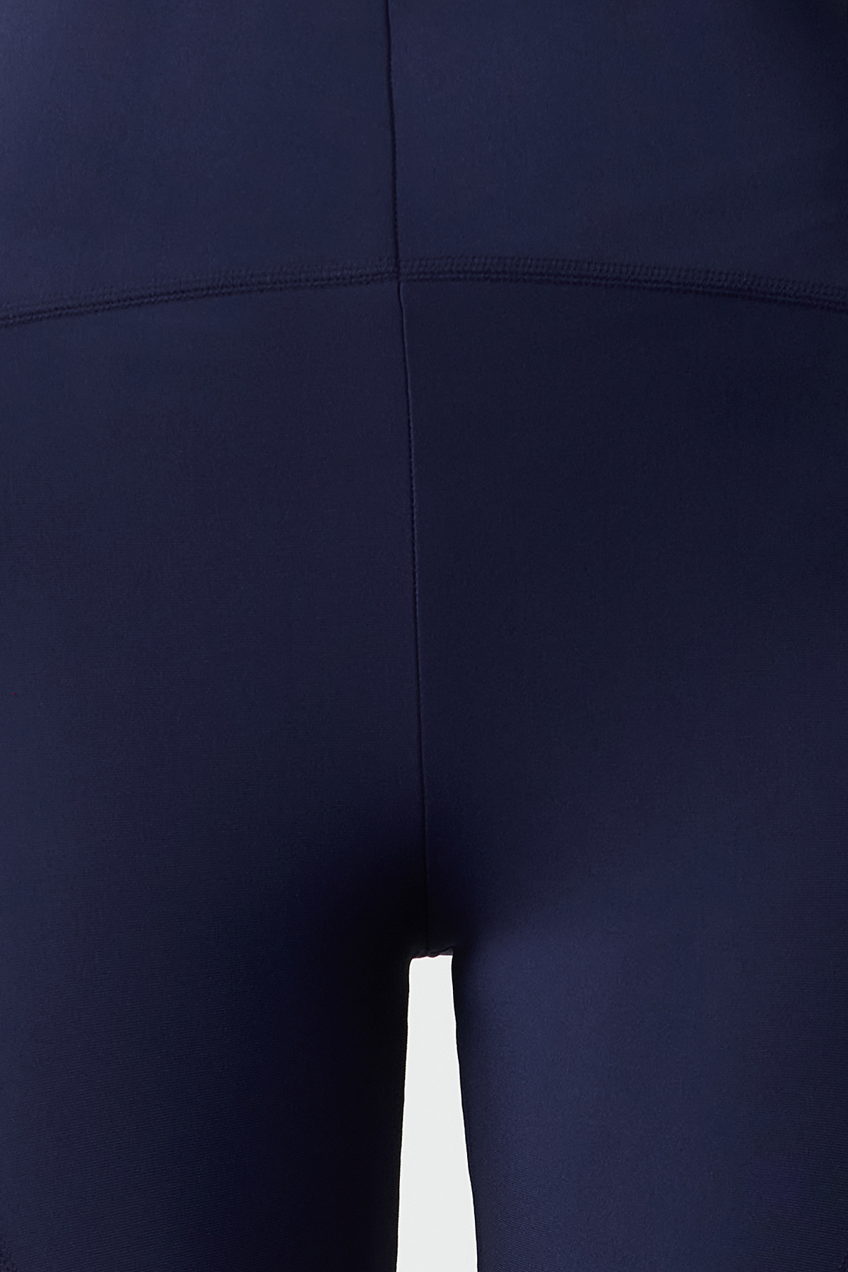 Trendyol Collection Granatowe legginsy sportowe z dzianiny Recovery o pełnej długości TWOSS21TA0023