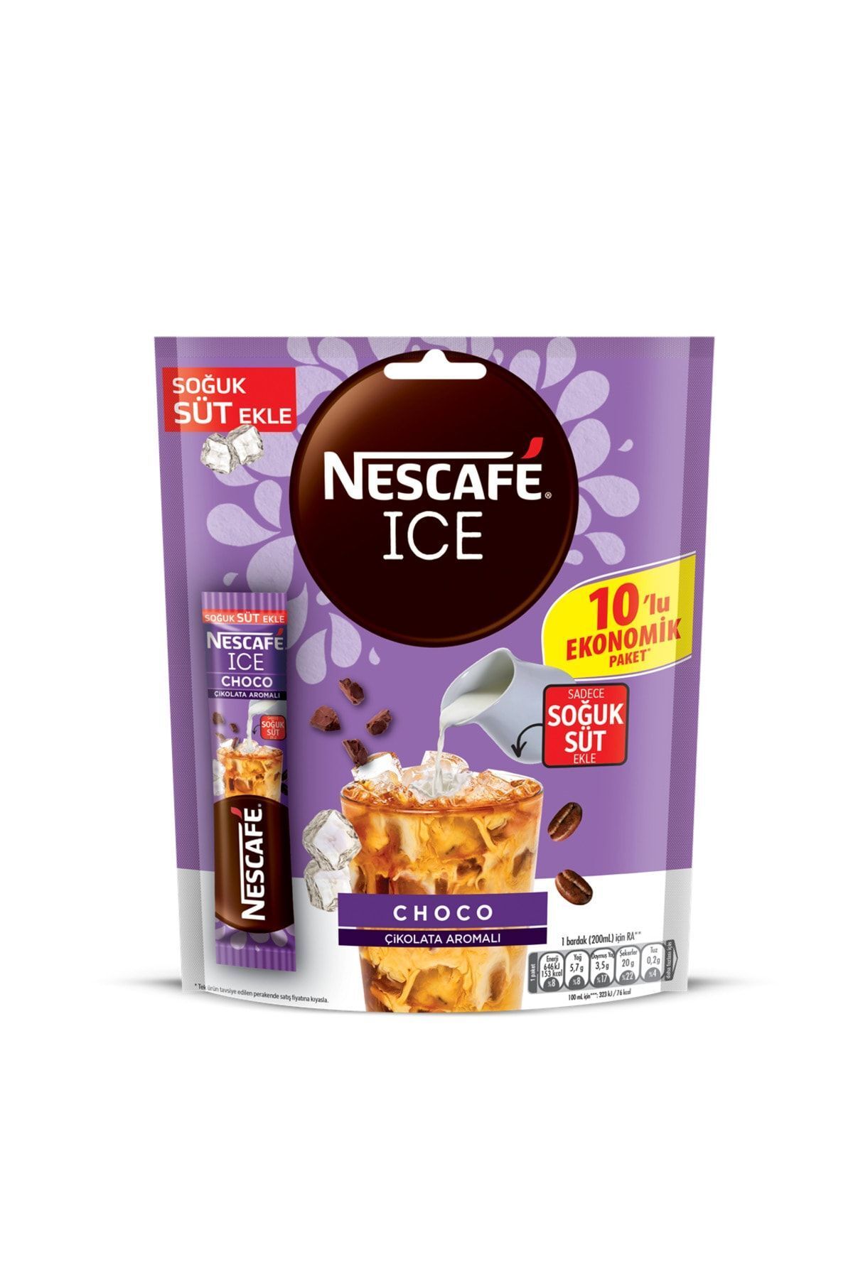 Nescafe Ice Choco 10'lu Paket 10x10.6g