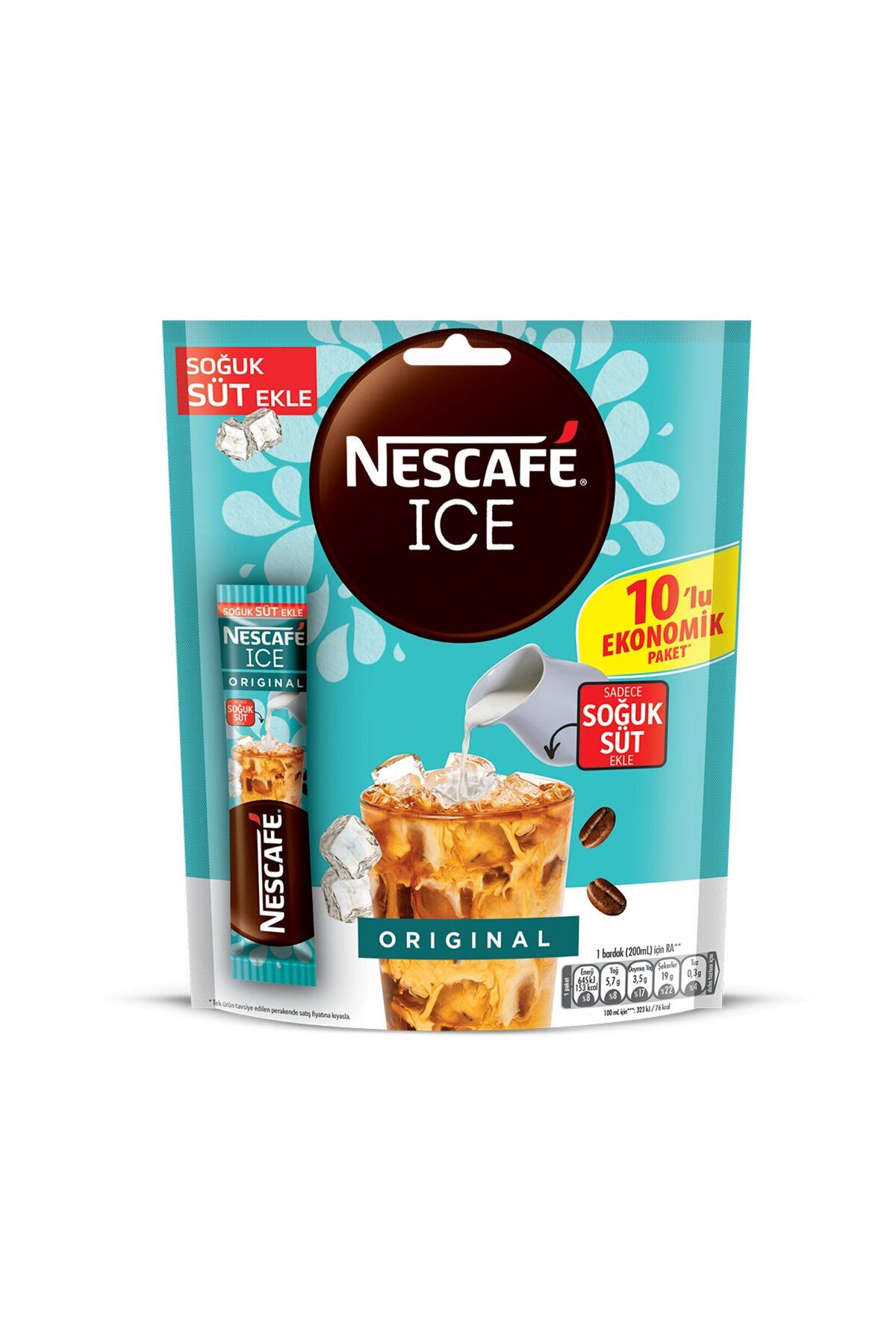 Nestle Nescafe Ice Original 10 Lu Paket