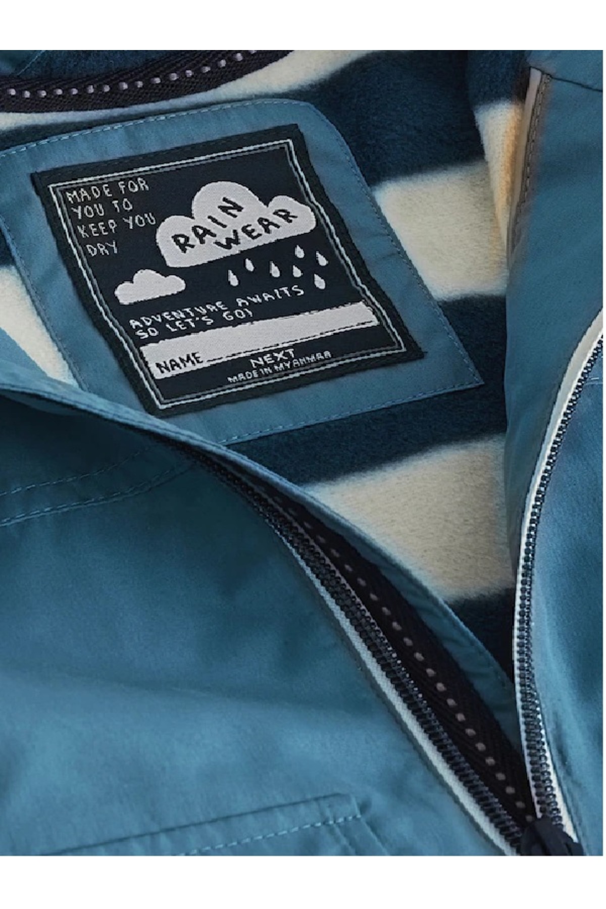 Next Baby Mavi Su Geçirmez Mont fotoğrafı 4 (önizleme)