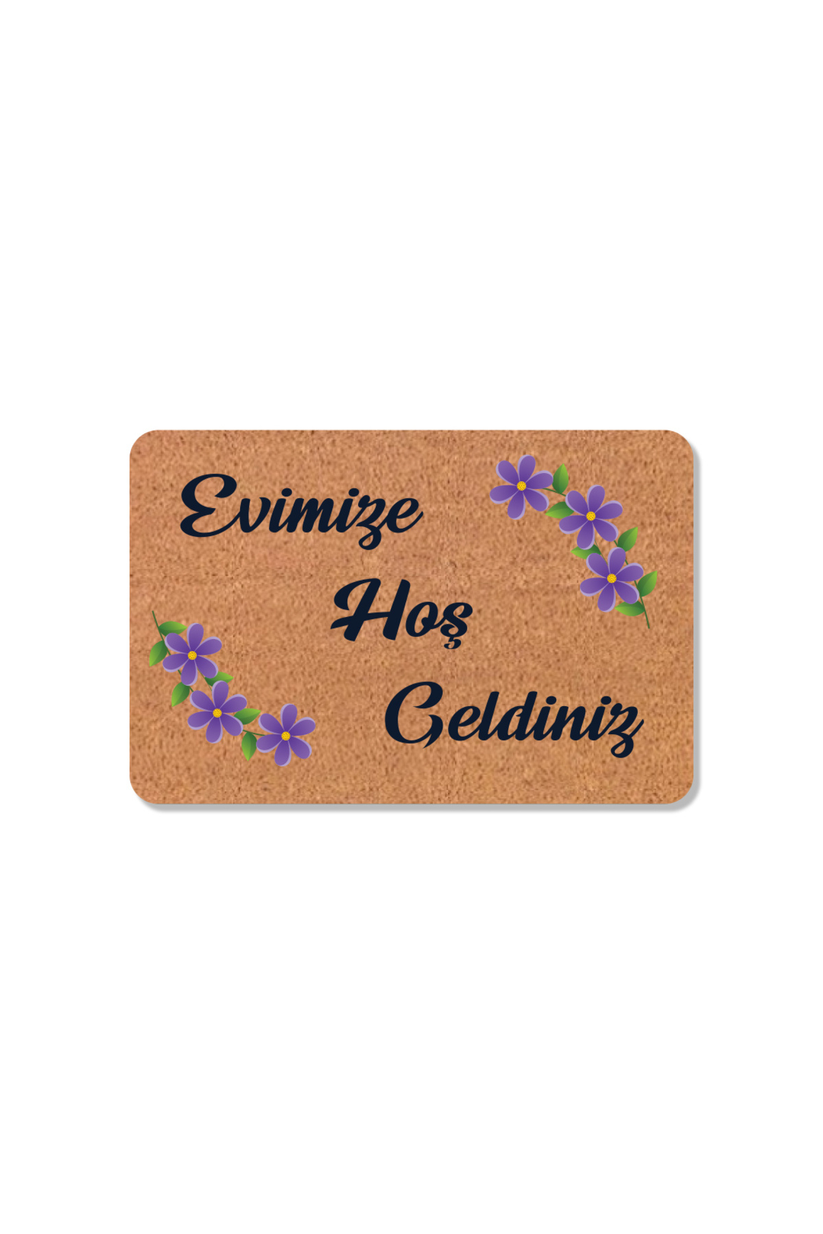 M&H Quality-Modern Digital Printed - Welcome Written Mat, Non-Slip Base and Hooded Knitted Blouse 2