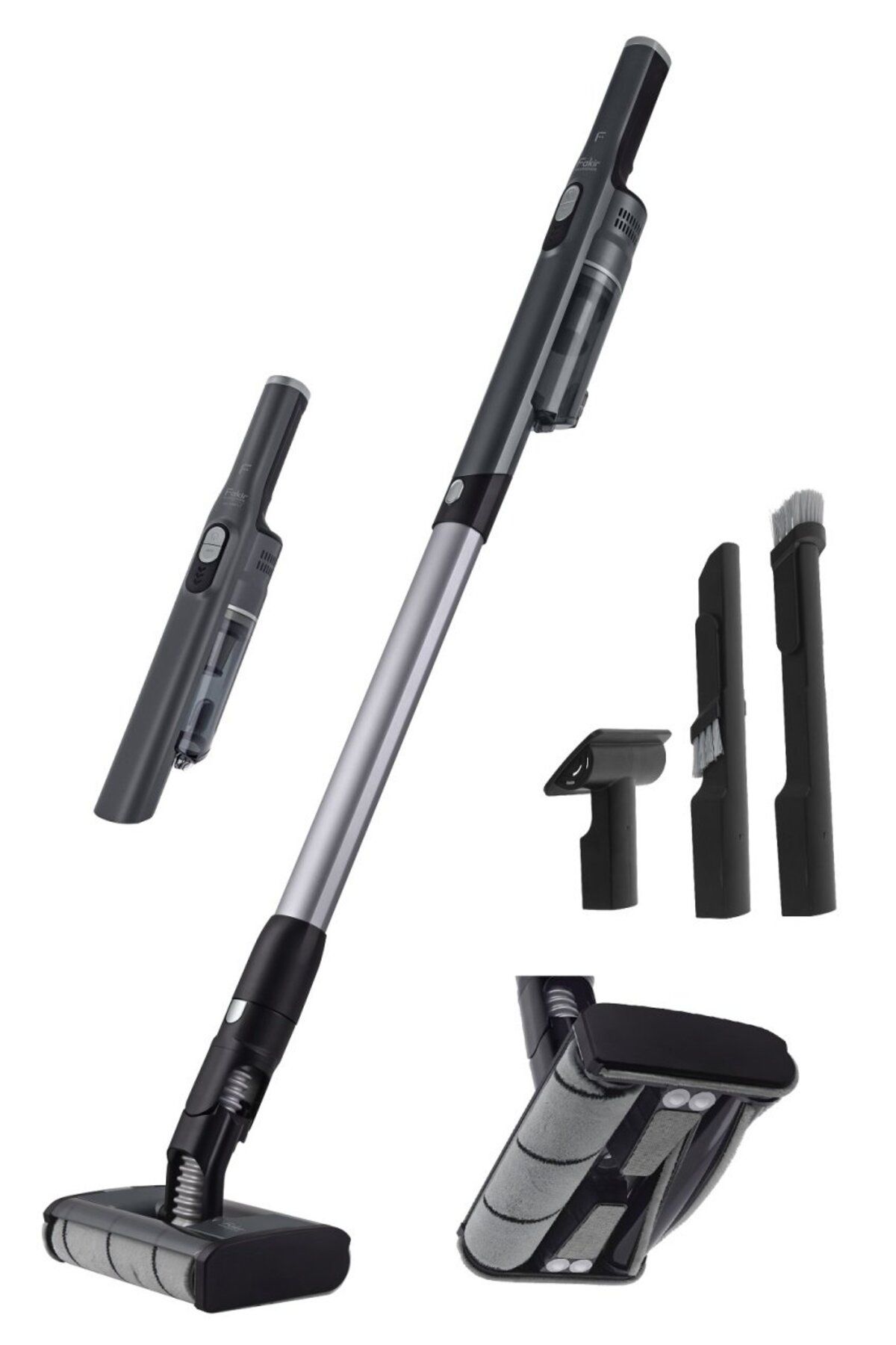 Fakir Aspirator Stick Si De Mana Fakir As 1480lt Floor, Li-ion 14,8v,30 Min,motor Bldc 180w - One Size