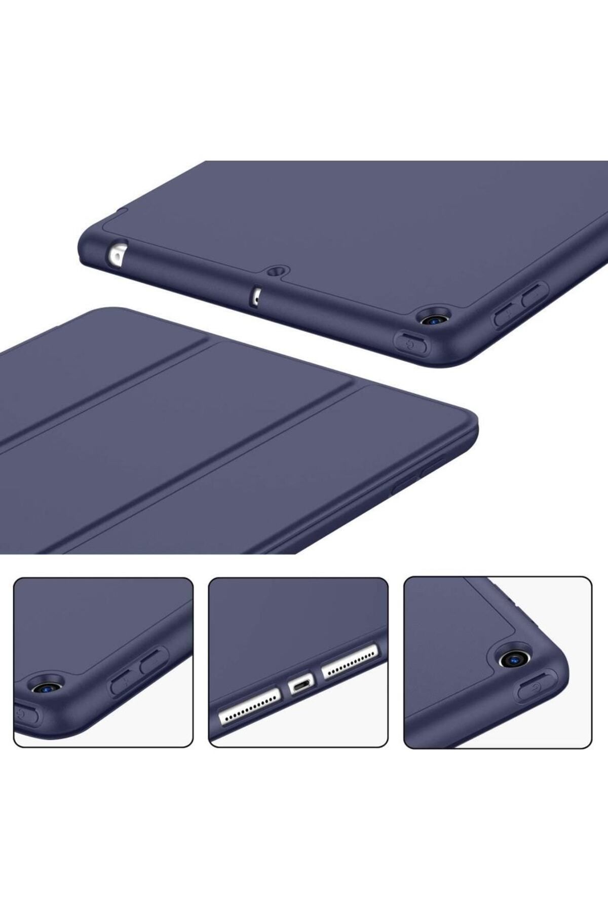 UnDePlus-Apple Ipad 9th 8th 7th Generation 10.2" Case Smart Case with Pencil Compartment A2602 A2603 A2604 A2605 3