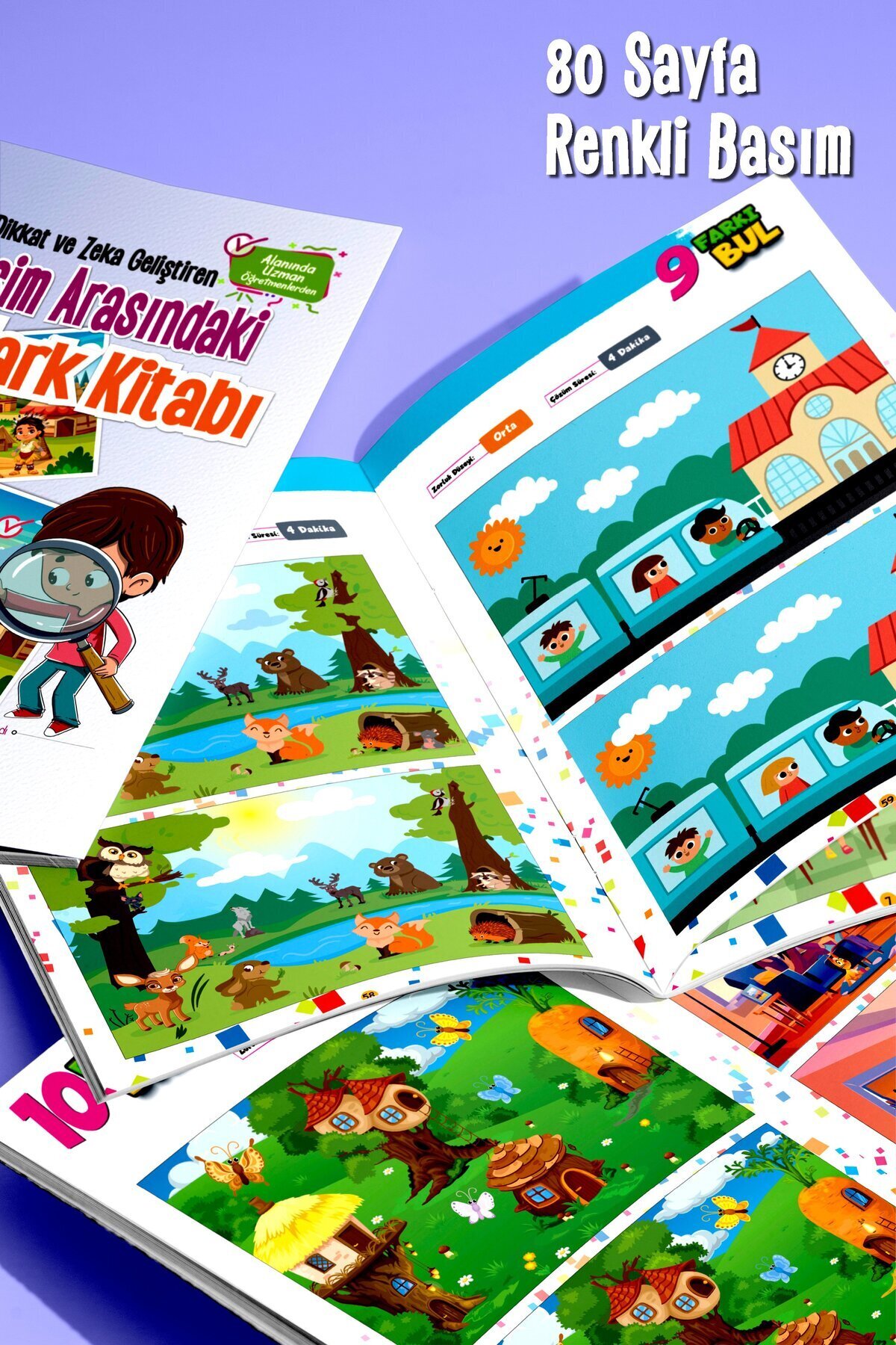 2 Resim arasındaki 5 fark - Fark Bulma Etkinlikleri