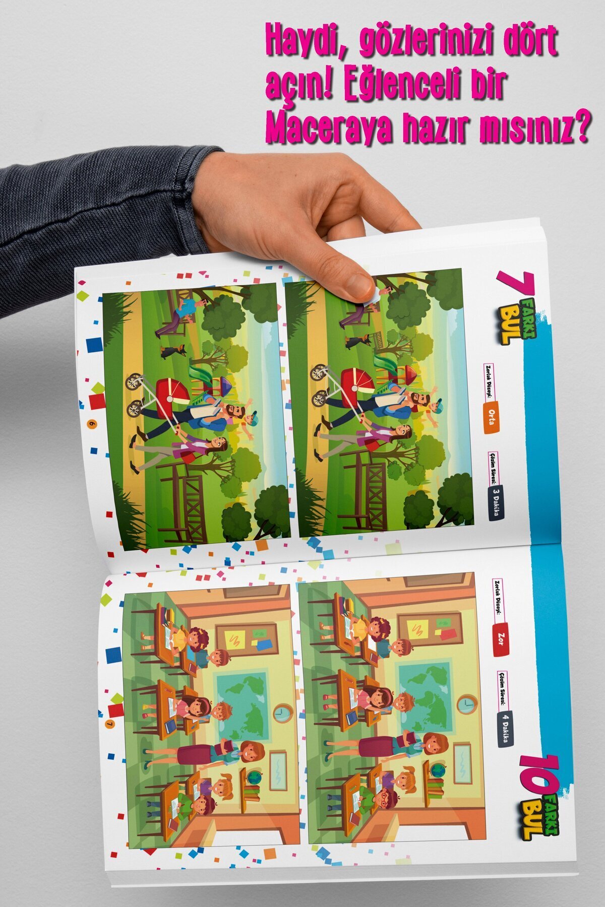 Fark Bulma Kitabı - En Güzel Karne Hediyeleri