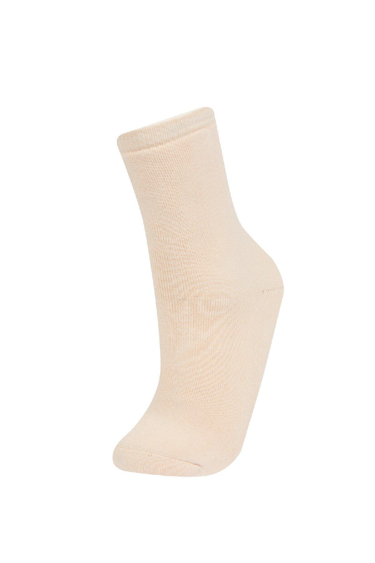 DeFacto-Girl's 3-Piece Cotton Long Socks E3921A8Ns 3