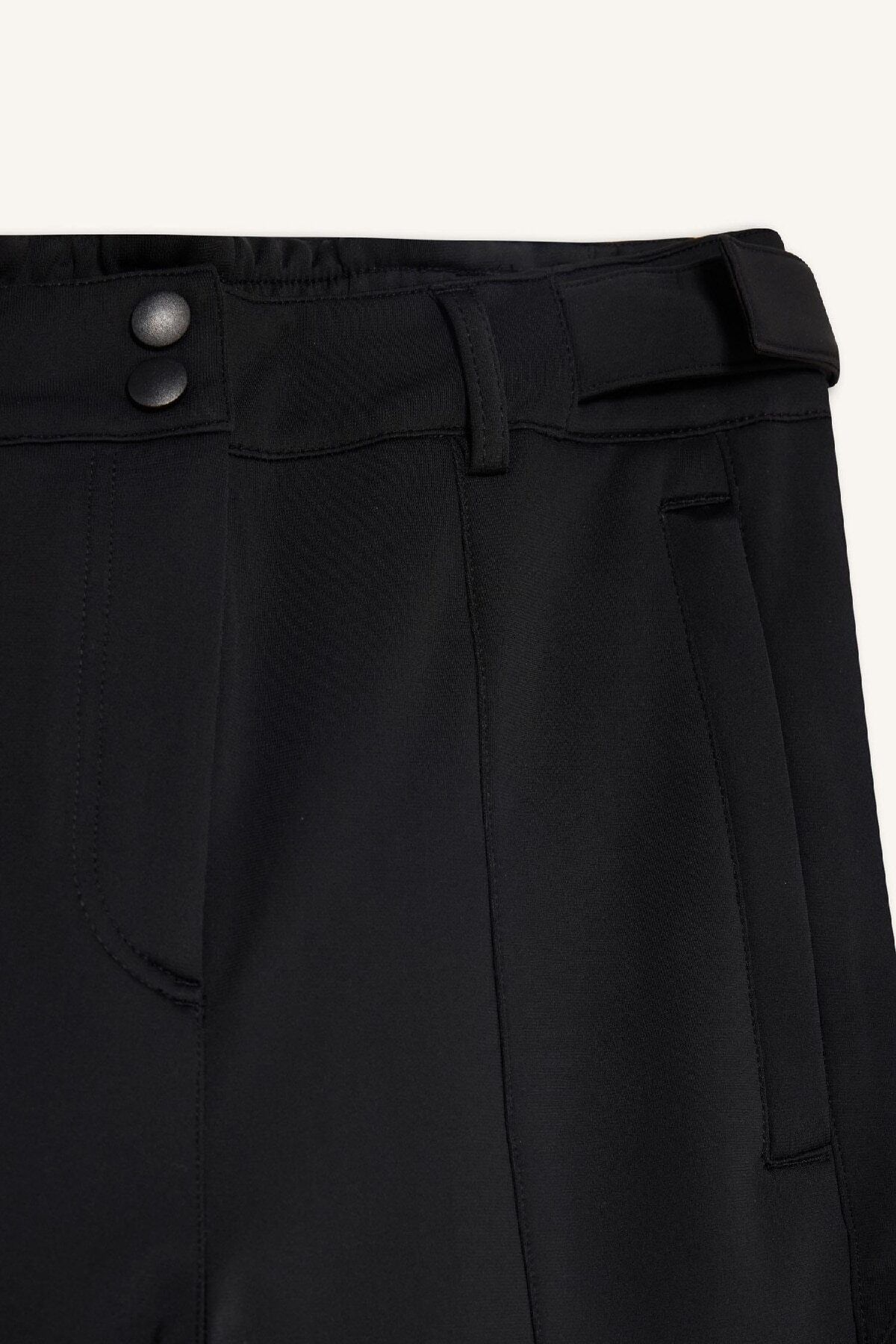 DeFacto-Defactofit Regular Fit Pocket Softshell Ski Pants D0017Ax24Wn 8