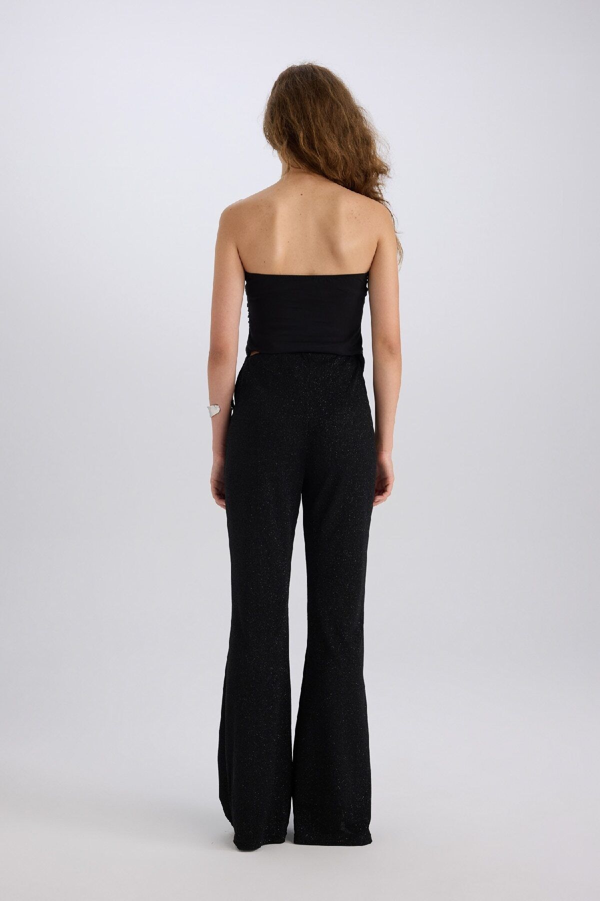 DeFacto-Flare Fit Straight Leg Long Length Wrap Pants E1870Ax24Wn 6