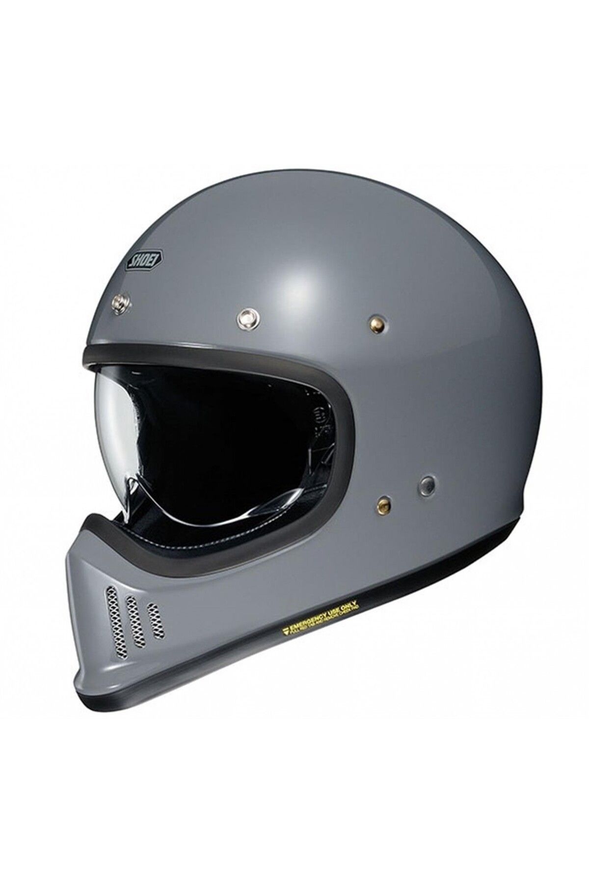 Shoei Ex-zero Kapalı Kask Basalt Gri