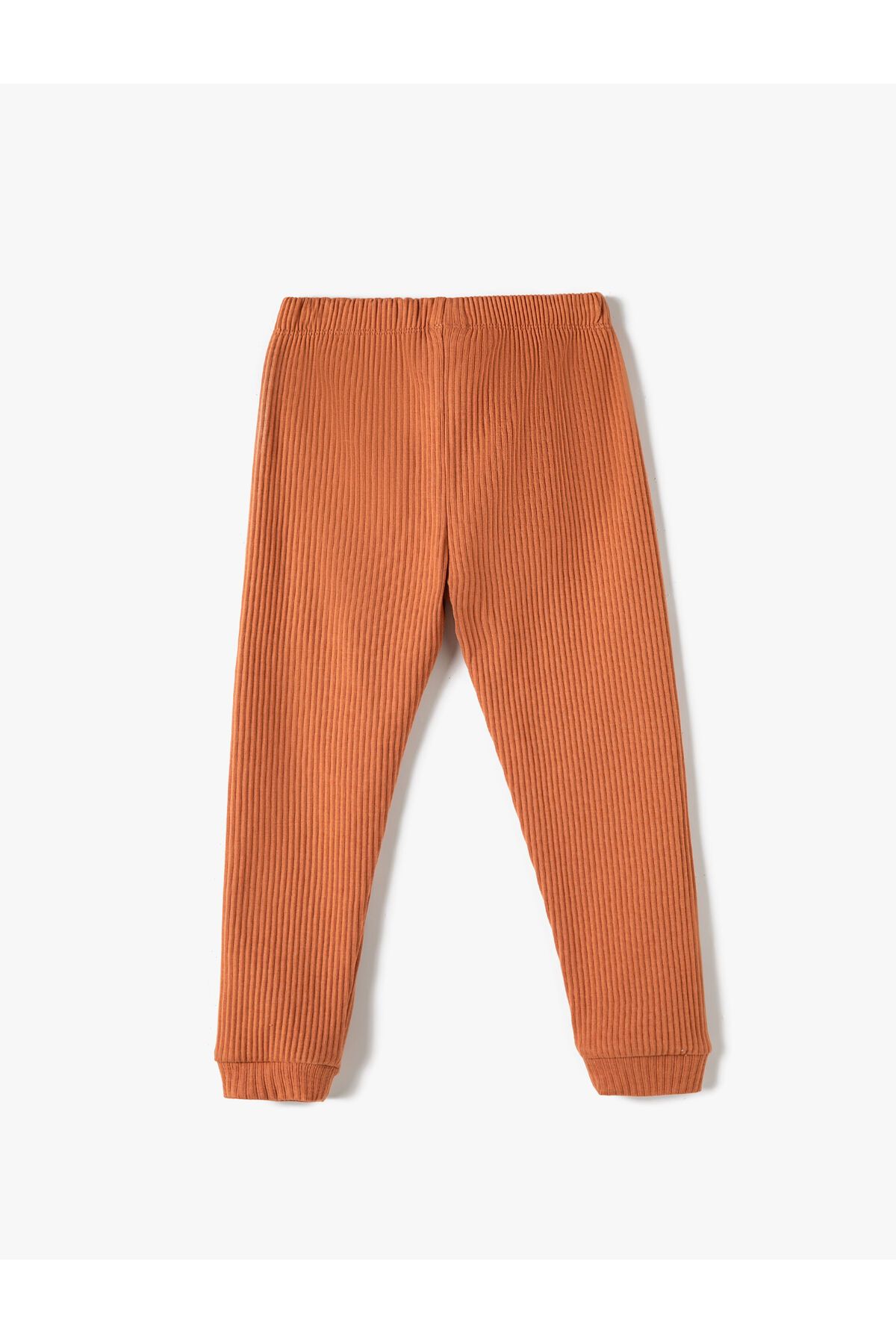 Koton-Textured Basic Sweatpants - Tie-Up Waist Design 2
