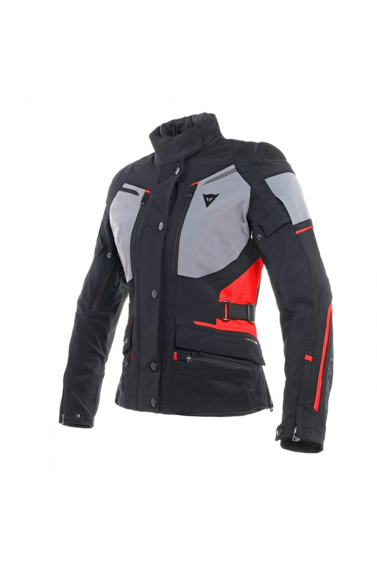 Dainese Carve Master 2 Gore-tex Kadın Mont Siyah-gri-kırmızı