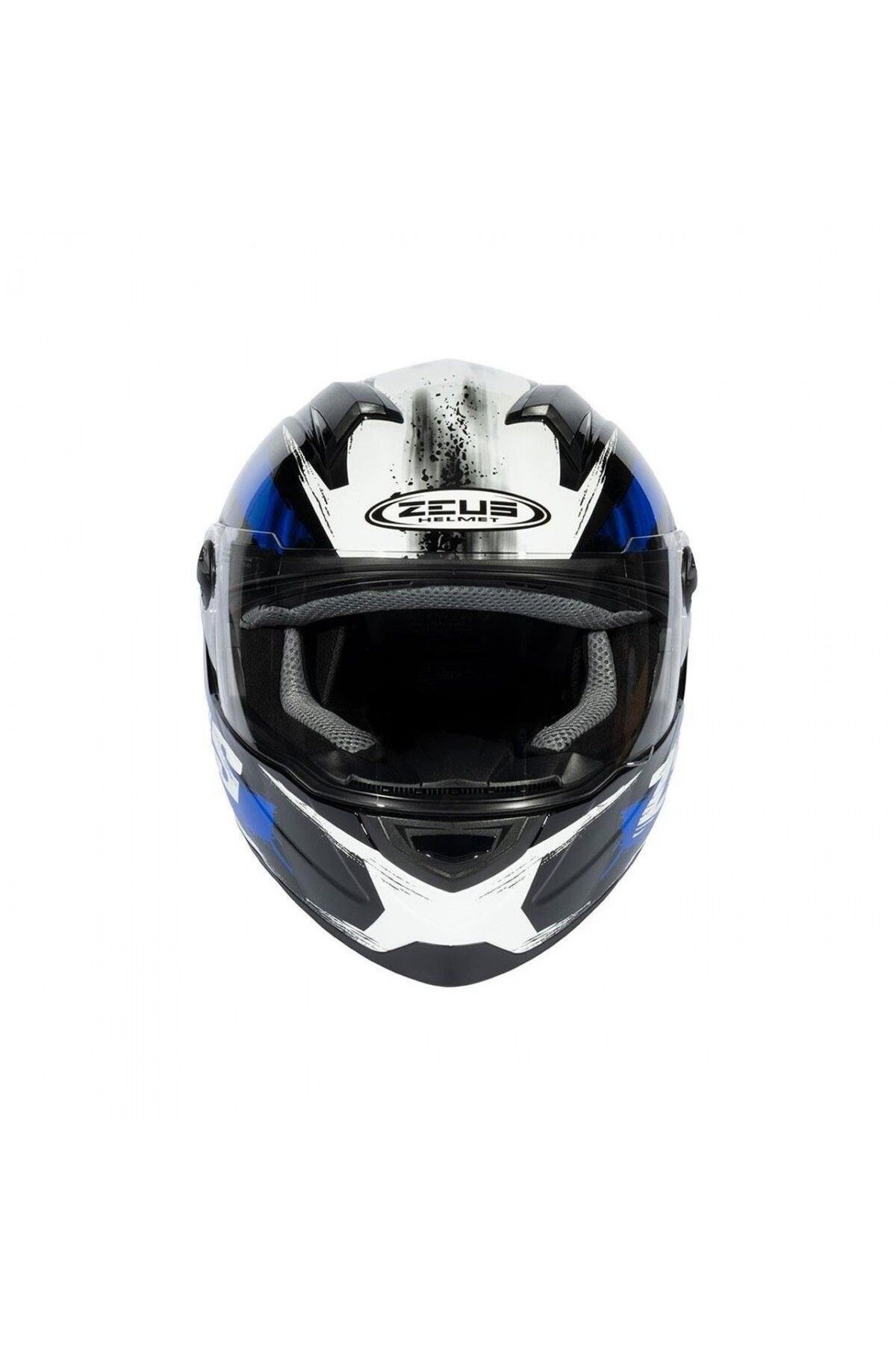 ZEUS Zs-811a Al8 Kapalı Kask Siyah-mavi