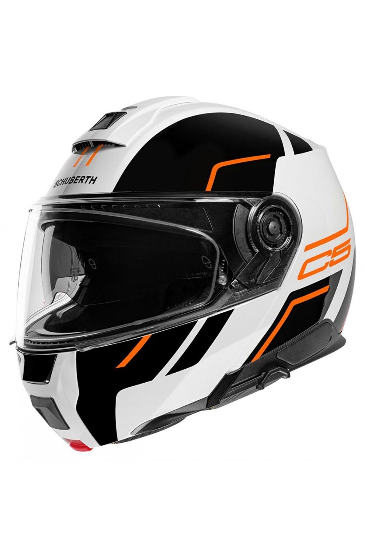 Schuberth C5 Master Çene Açılır Kask Turuncu