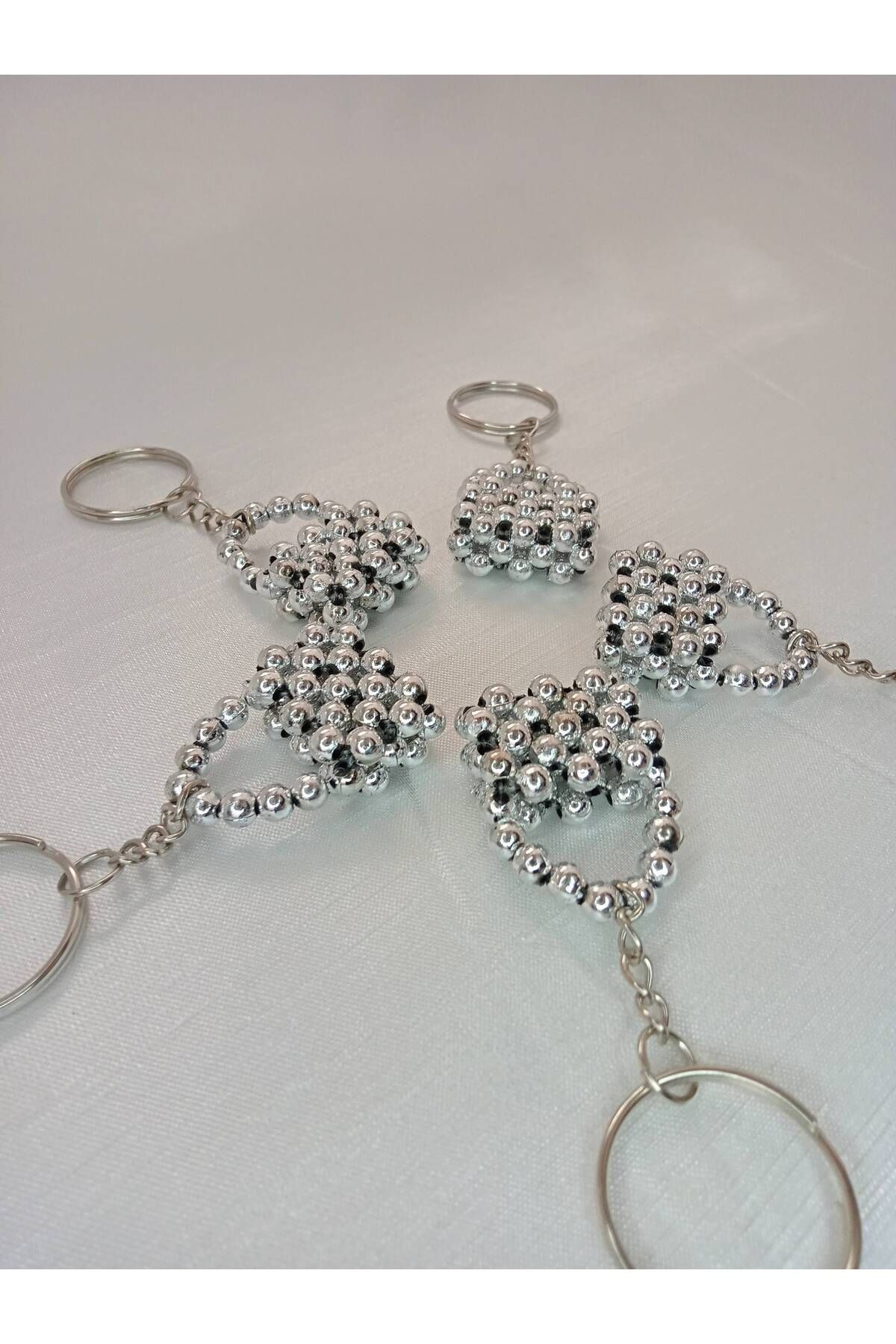 ebsa-5-Piece Gray Bag Model for Birthday - Gift, Keychain and Promise Engagement Henna 2