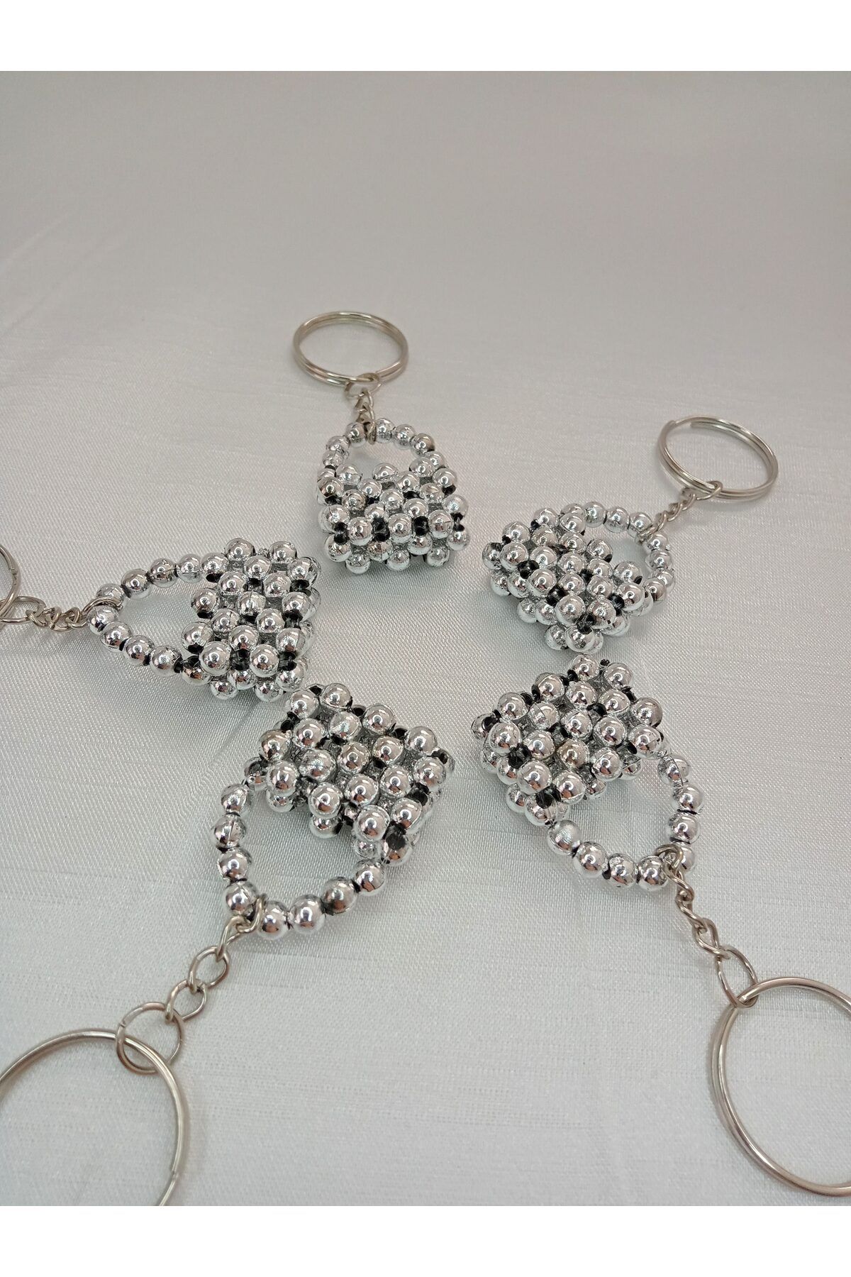 ebsa-5-Piece Gray Bag Model for Birthday - Gift, Keychain and Promise Engagement Henna 1