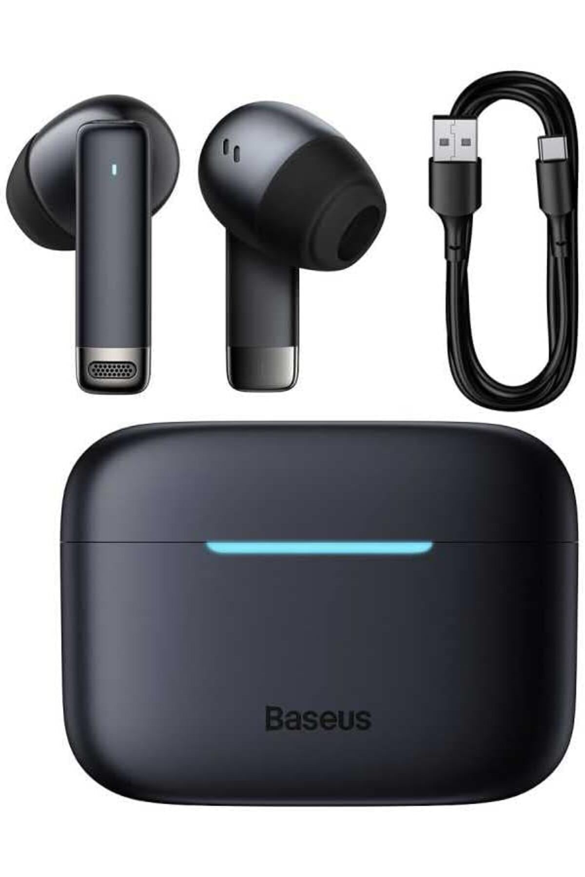 E9 Bowie ANC True Wireless Bluetooth Kulaklık-Siyah TrendBazaar 1057563
