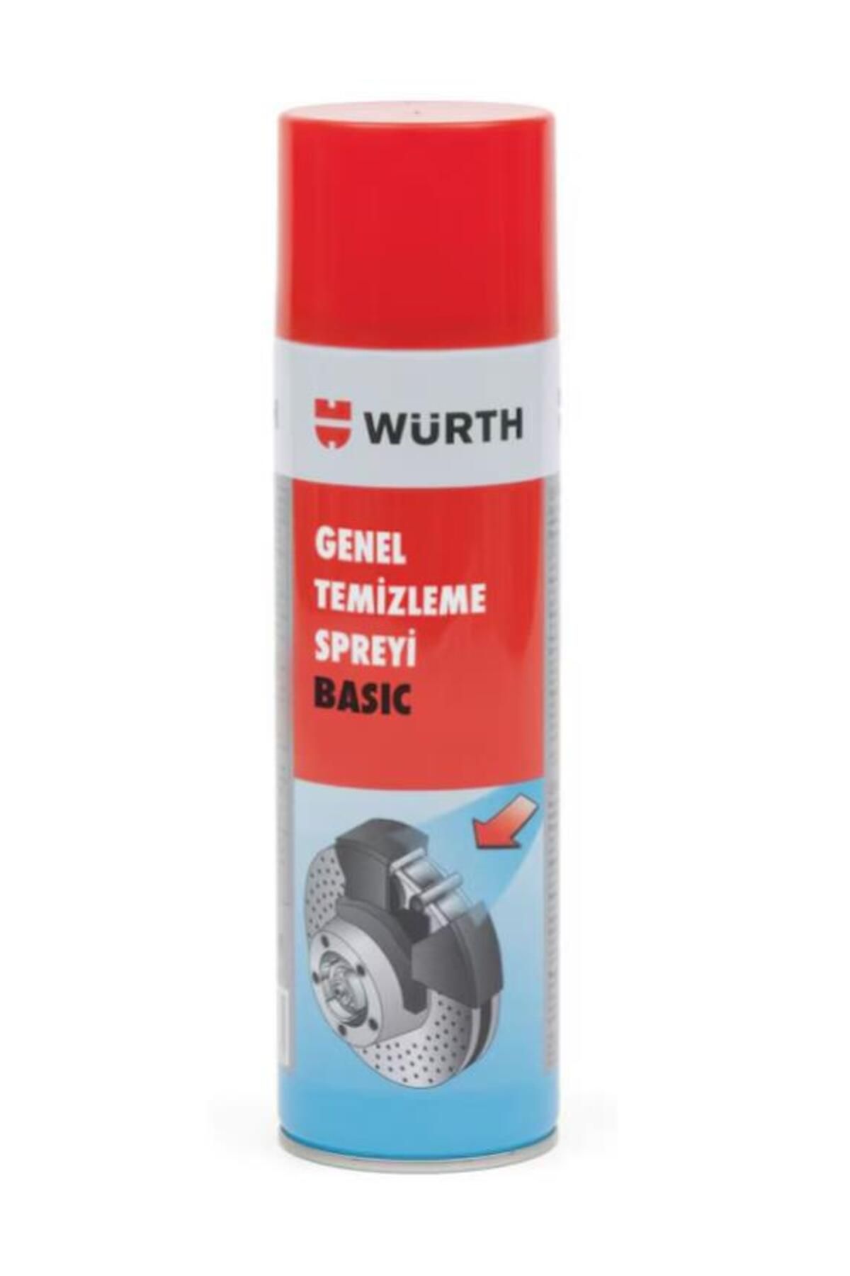 Würth Genel Temizleme Spreyi Basıc 500ml Balata Temizleme Spreyi