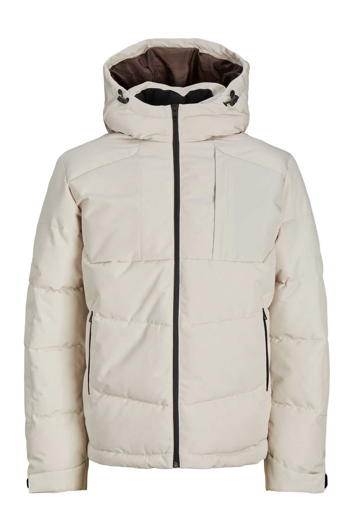 Jack & Jones-Otis Men's Puffer Coat - Water Resistant, Hooded 3