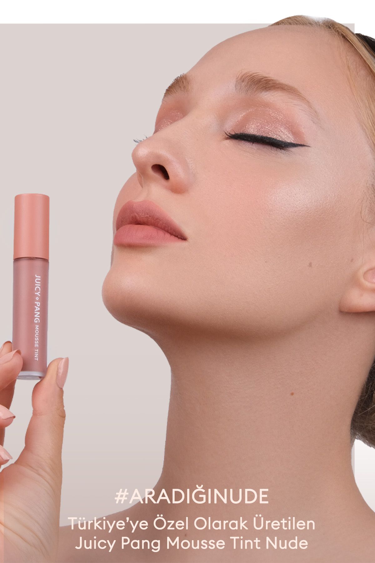 Missha Nemli Ve Pürüzsüz Görünüm Sunan Köpük Tint (nd02) A'pıeu Juicy-pang Mousse Tint Nude-3