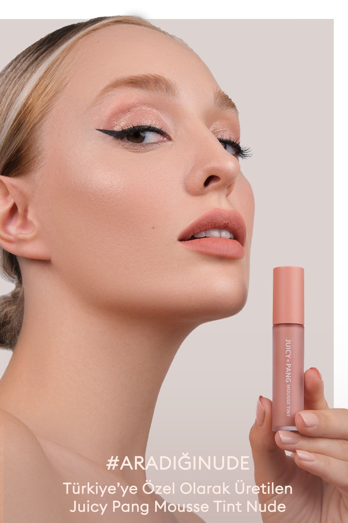 Missha Nemli Ve Pürüzsüz Görünüm Sunan Köpük Tint (nd03) A'pıeu Juicy-pang Mousse Tint Nude-3