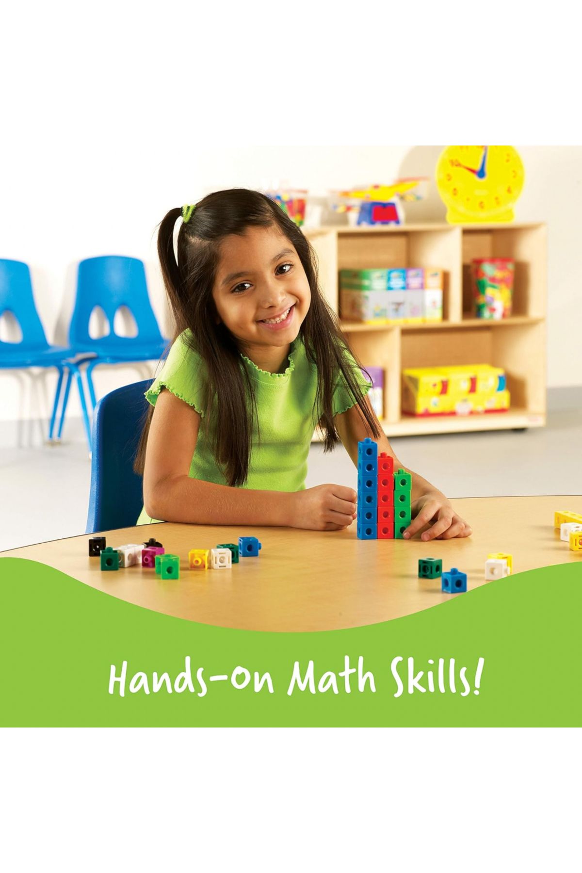 Learning Resources-Snap Cubes Set of 100-LER7584 2