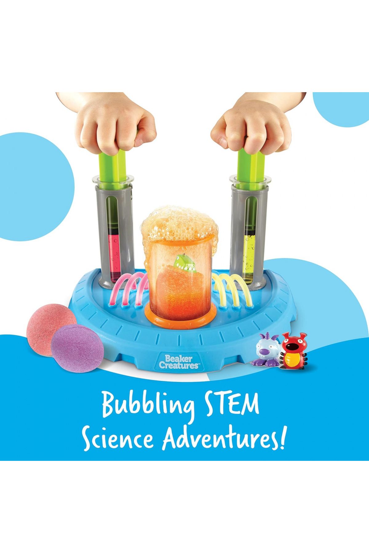 Learning Resources-Beaker Creatures Liquid Reactor Super Lab Set-LER3813 3