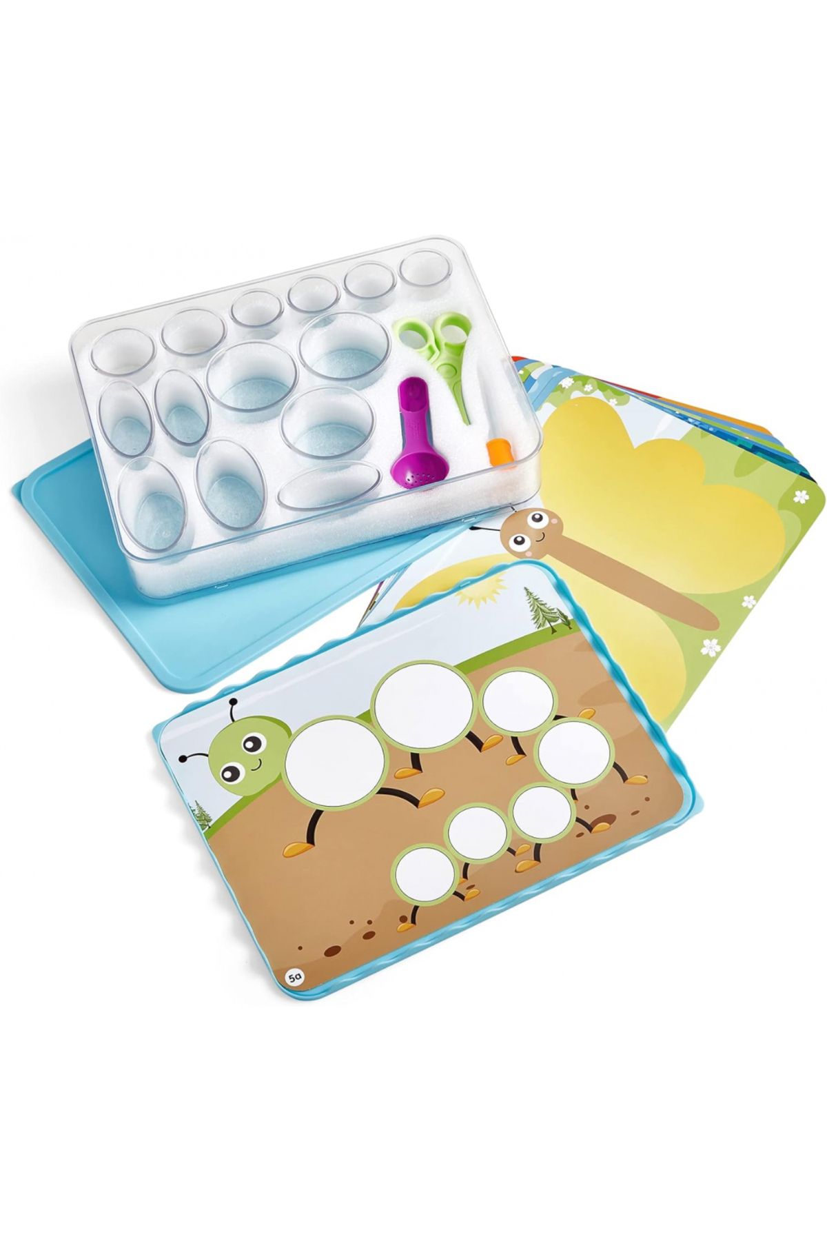 Learning Resources-Create Your Play Sensory Tray-95376 5