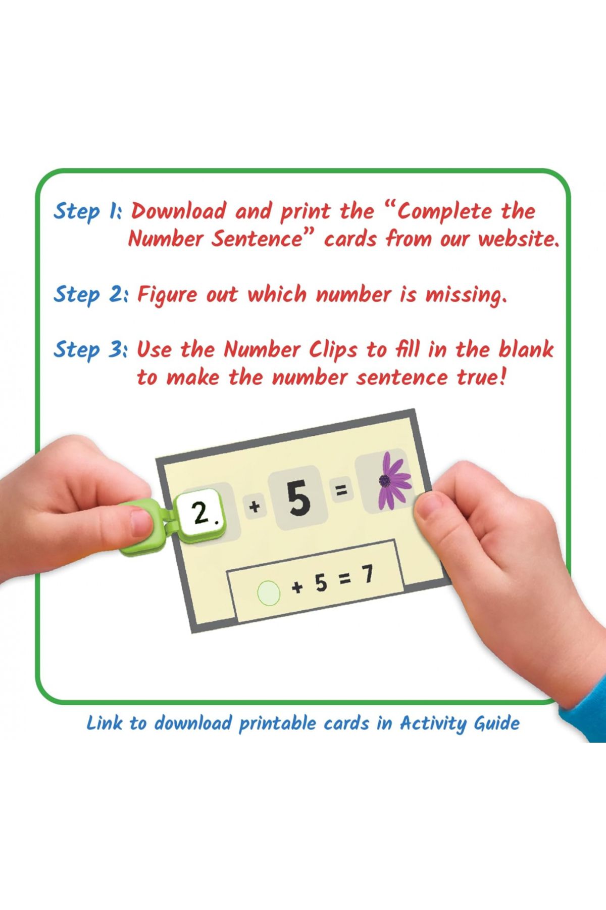 Learning Resources-Learn My Numbers Fine Motor Clips-95381 3