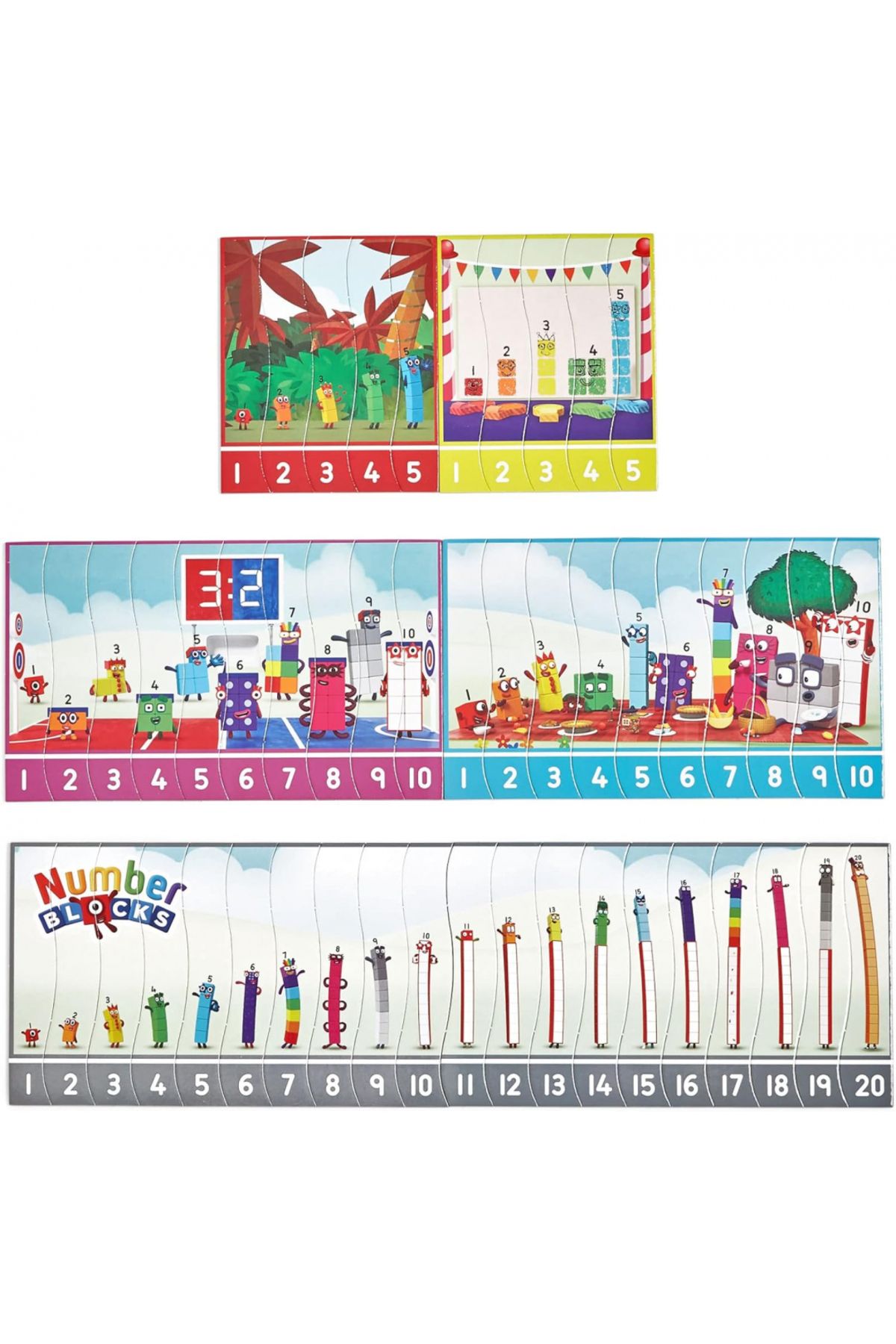 Learning Resources-Numberblocks Sequencing Puzzle-HM95403-UK 2