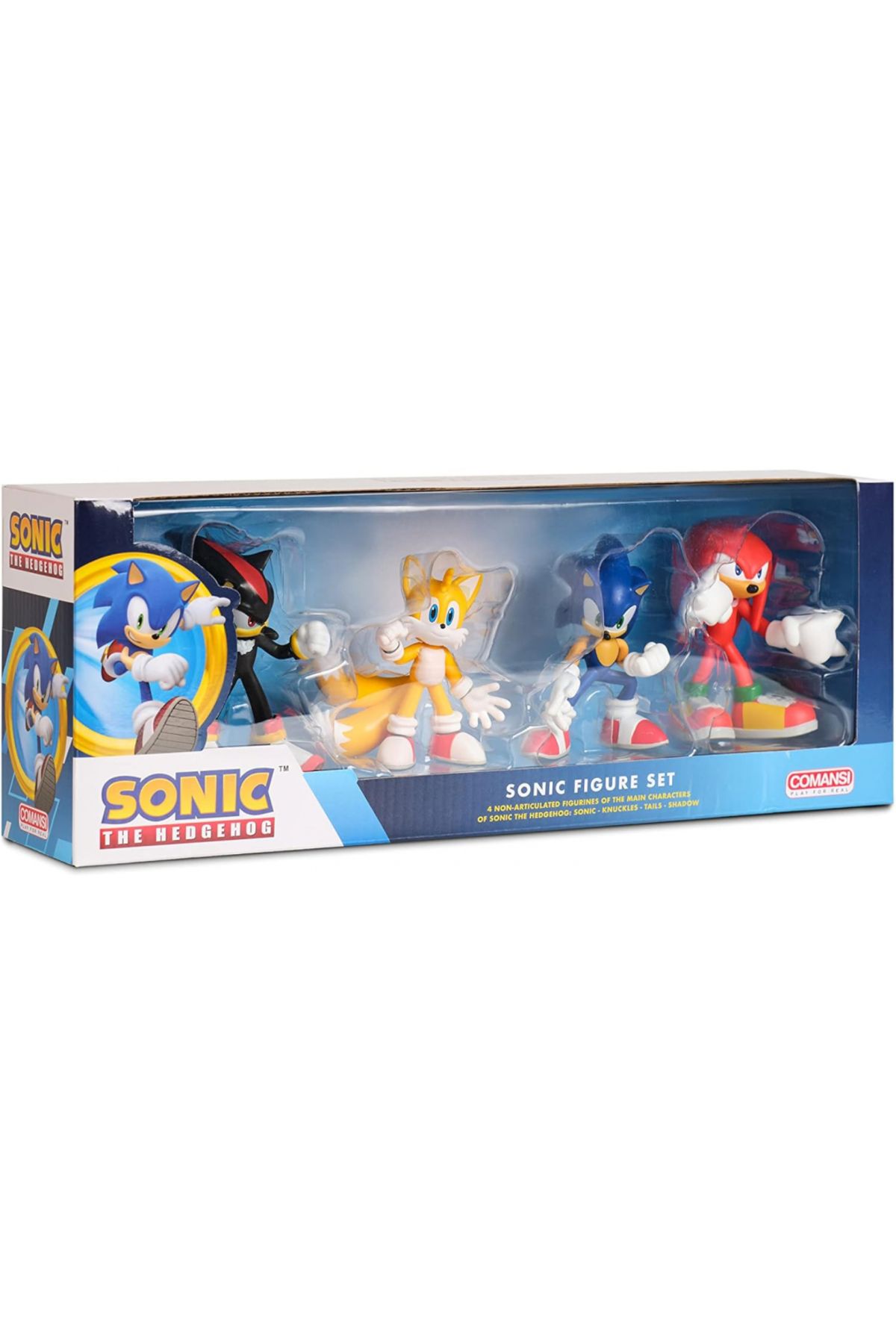 Comansi-Sonic Collection Set 4 Figures Sonic, Shadow, Knuckles, Tails 2