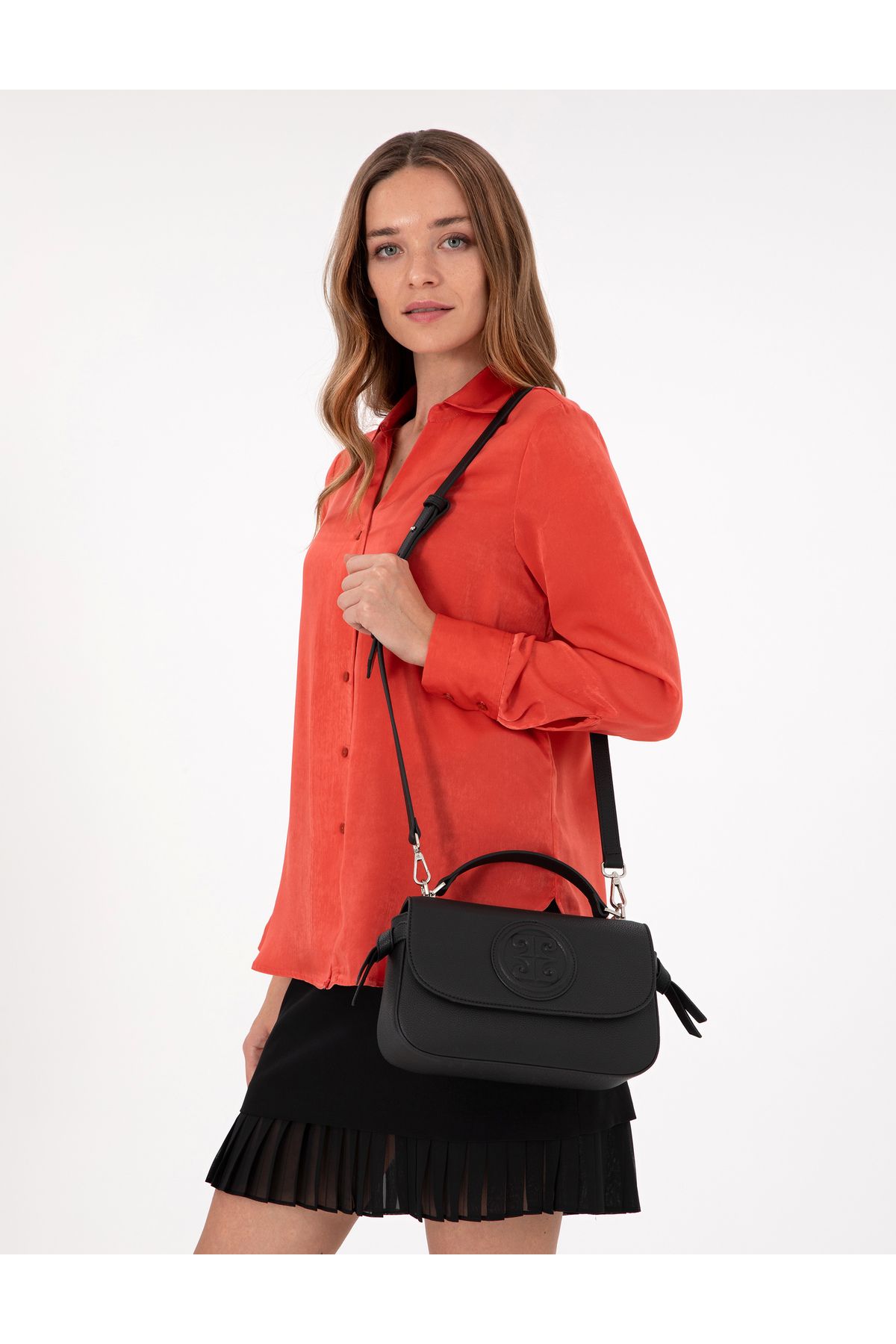 کیف کراس بادی مشکی 50303984-VR046 Pierre Cardin