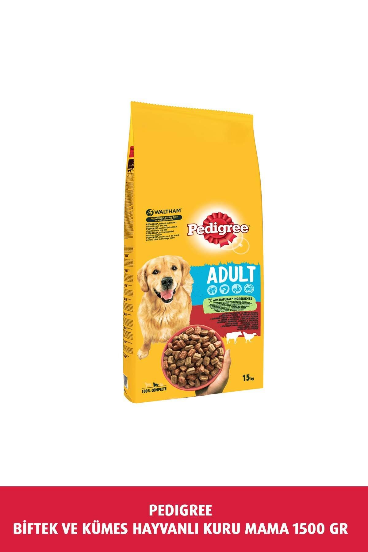 Pedigree Yetişkin Sığır Etli Ve Sebzeli Kuru Mama 12 Kg Kuru Mama