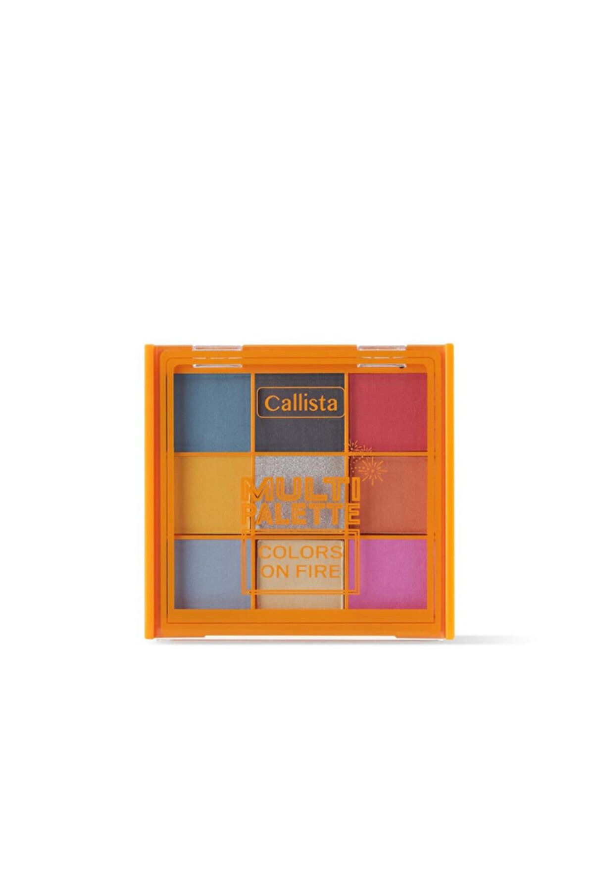 Callista Multi Palette Eyeshadow Göz Farı Paleti - 101 Colors On Fire - 1 Adet