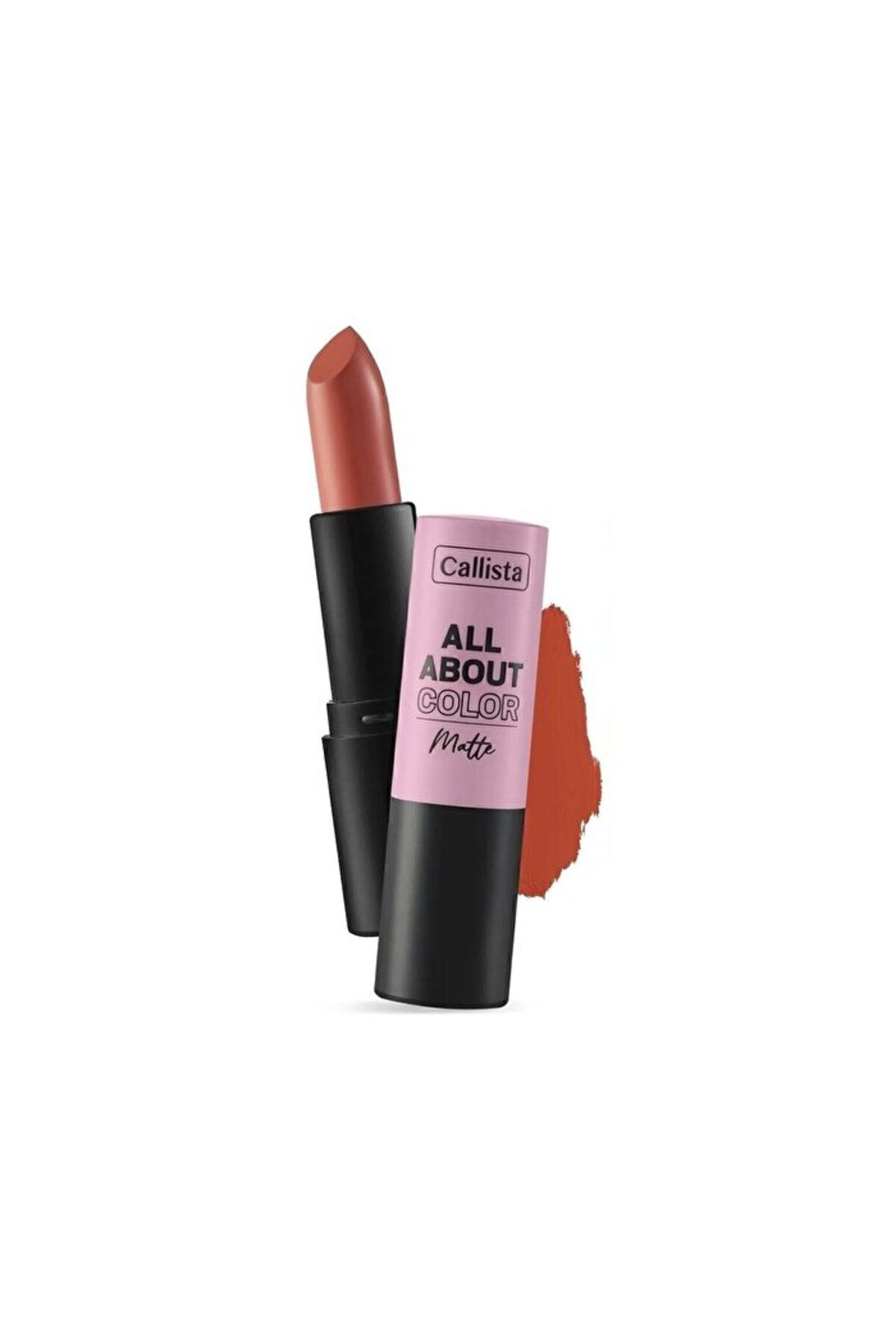 Callista All About Color Lipstick Mat Görünümlü Ruj - No:502 My Empire Turuncu - 1 adet