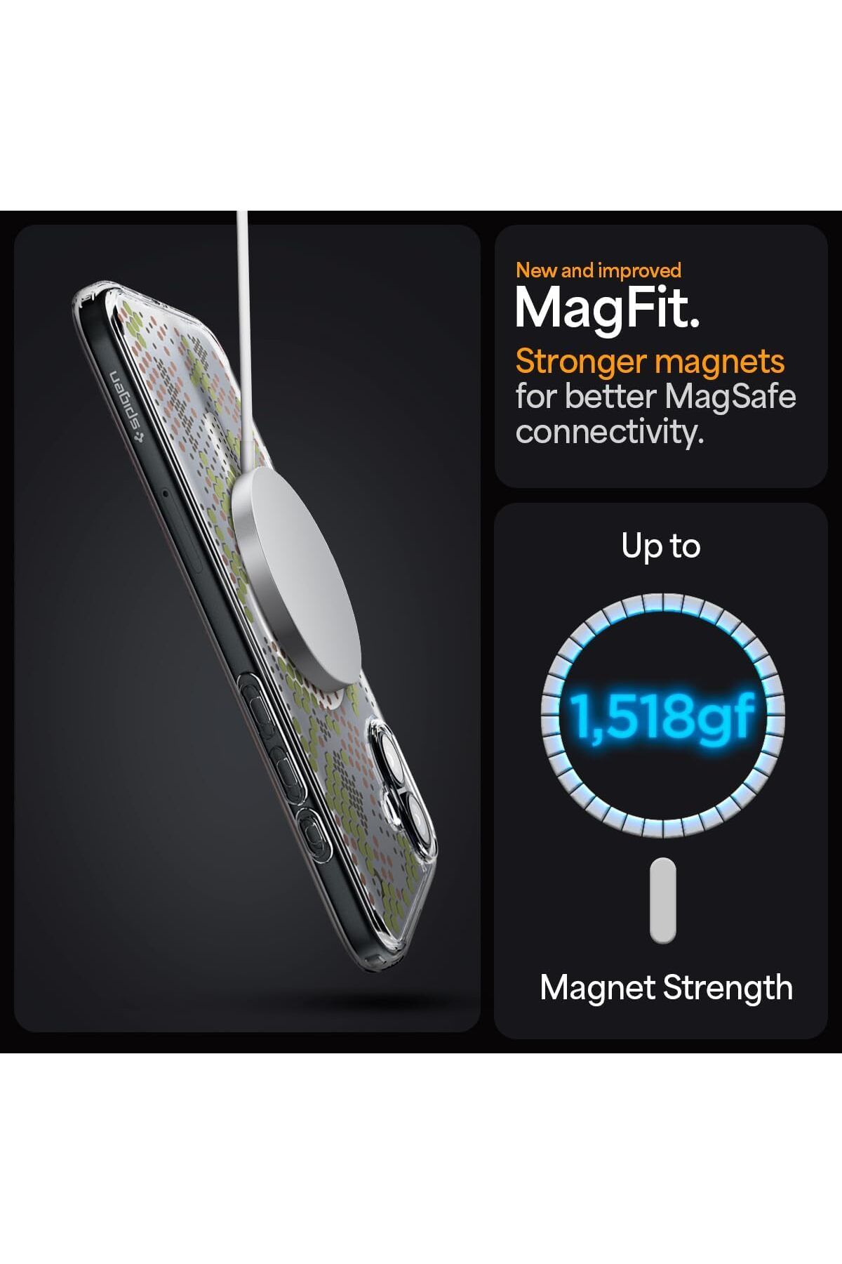 Spigen-Ultra Hybrid MagFit for iPhone 16 case [MagSafe compatible] - Digital Camo 4