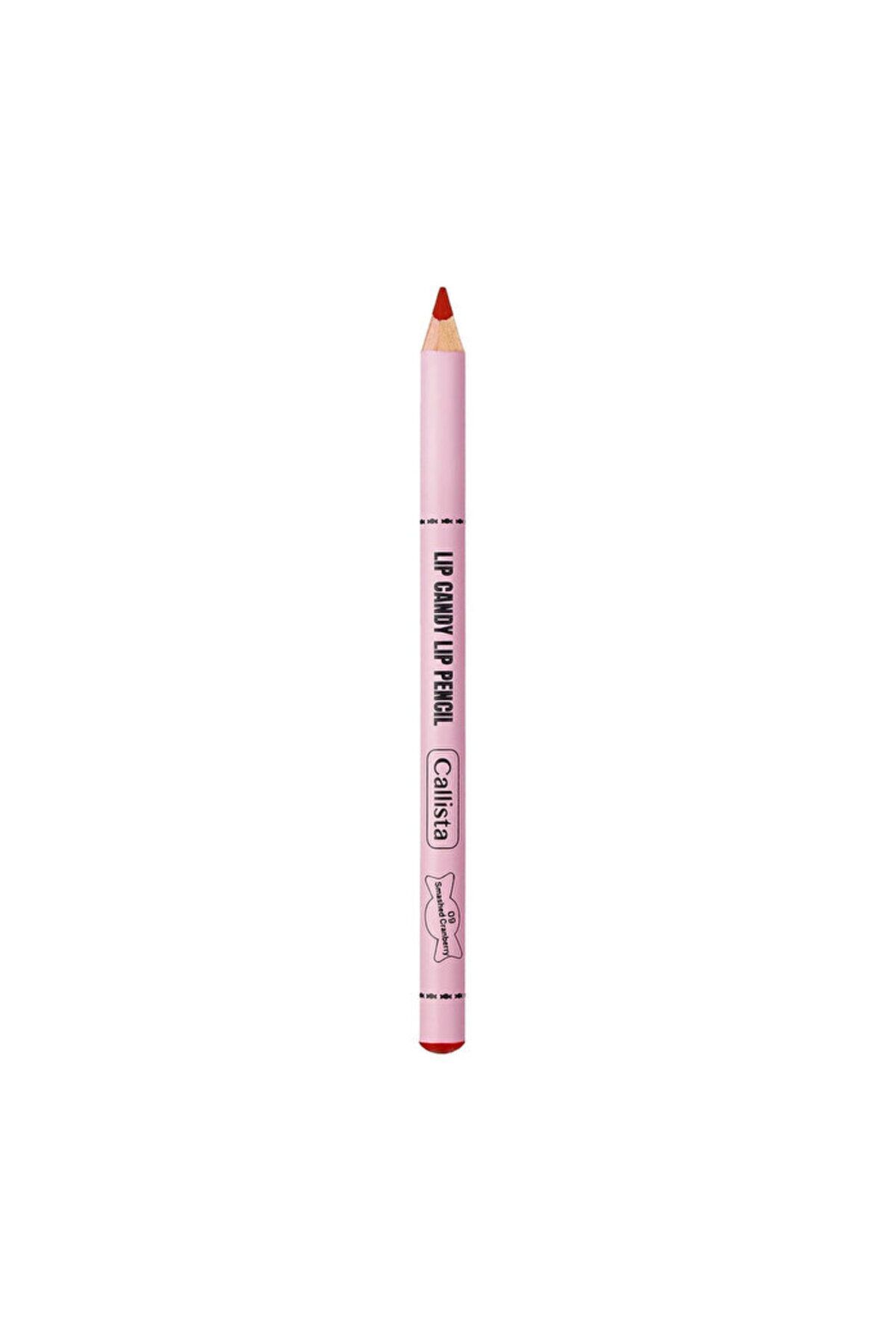 Callista Lip Candy Dudak Kalemi - 09 Smashed Cranberry Kırmızı - 1 Adet