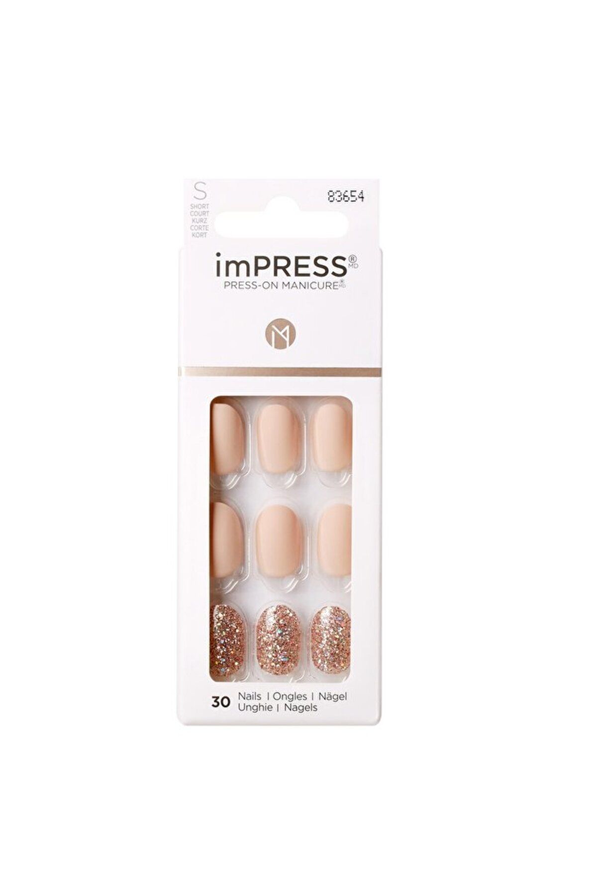 Impress Yapışkanlı Tırnak - Evanesce - 1 Adet