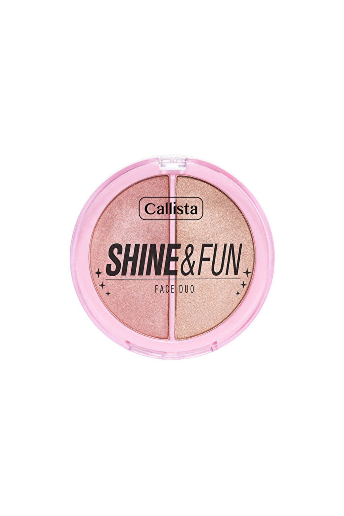 Callista Shine & Fun Face Duo Allık & Aydınlatıcı Paleti - 130 Shine Squad - 1 Adet