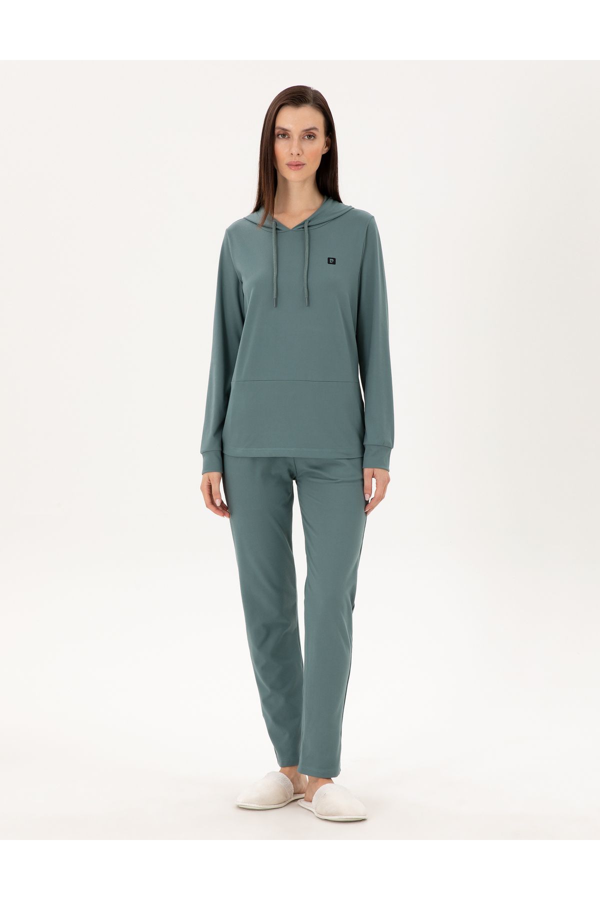 Pierre Cardin-Dark Green Pajama Set 50311338 -Vr079 1