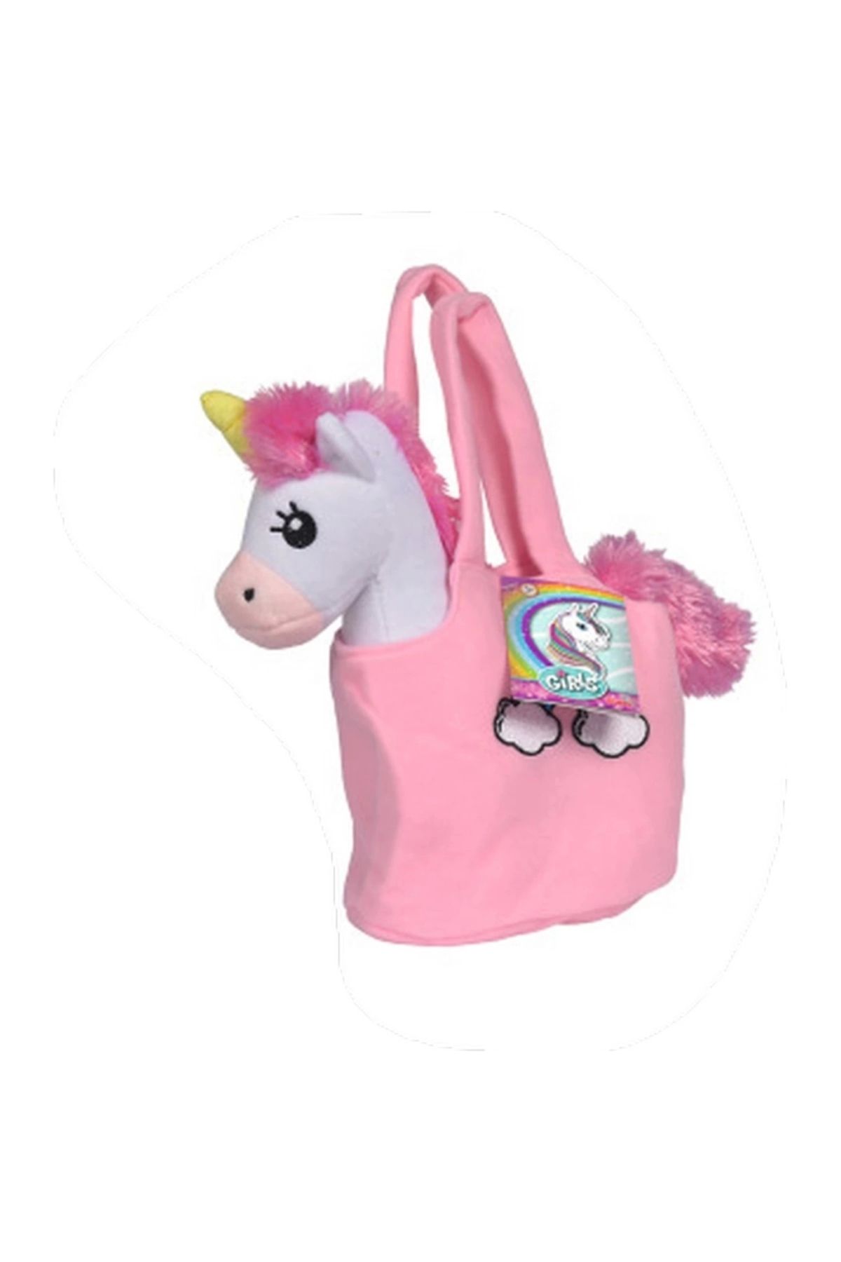 SYNOPE Çocuk Çanta Unicornlu Peluş SMB-105560064