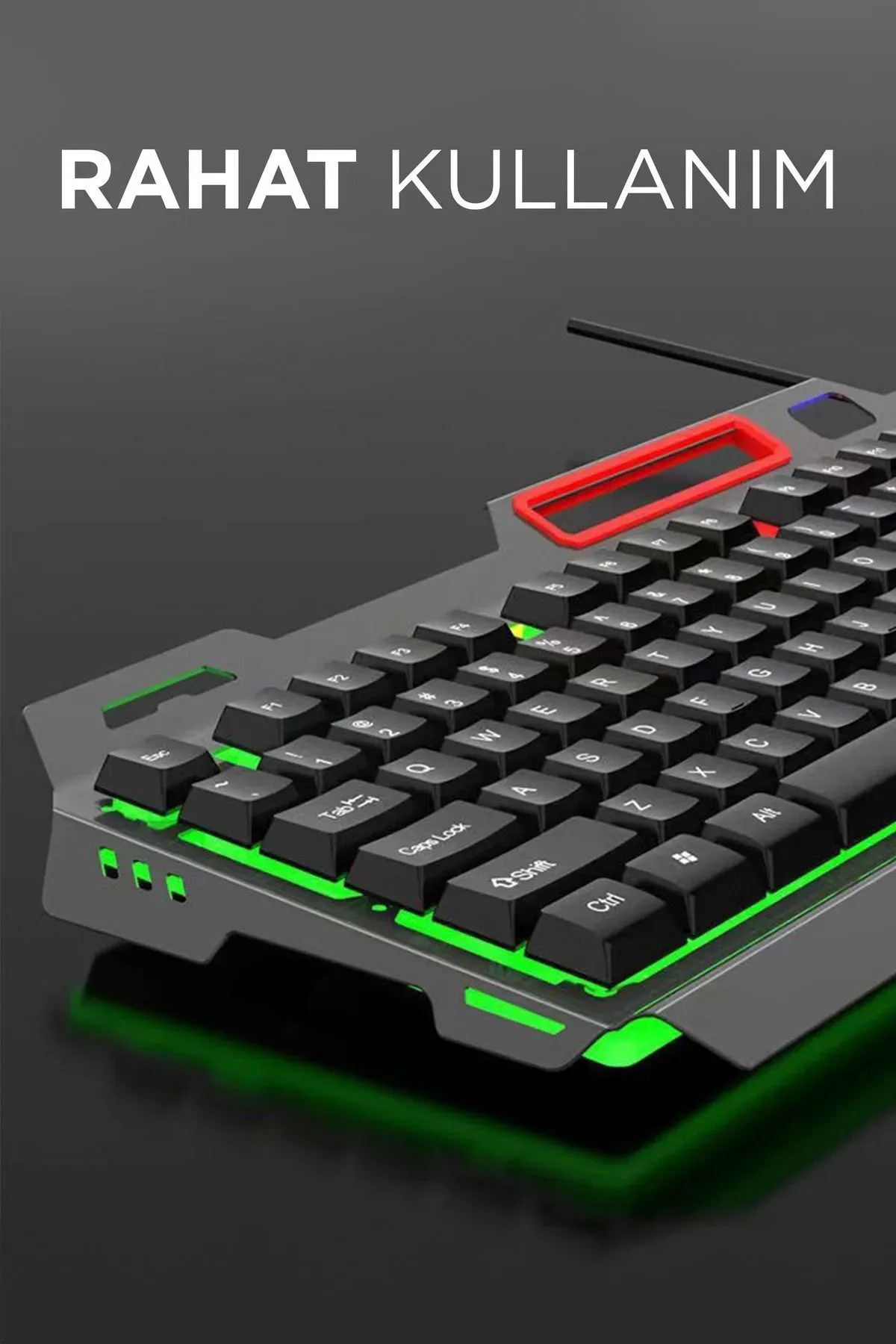 Everest Grup Gaming Rgb Işıklı Kablolu Q Klavye ve Mouse Seti