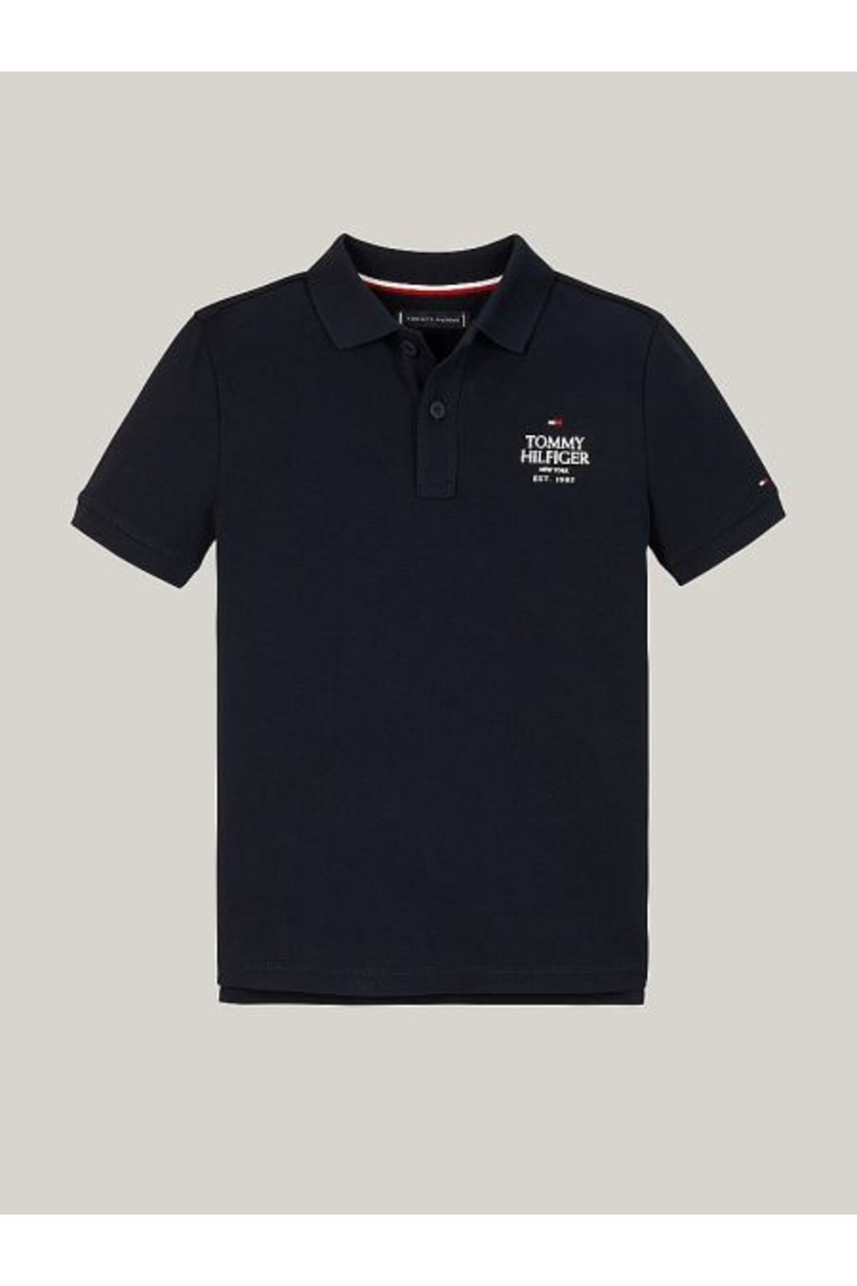 Tommy Hilfiger-Polo T-shirt - Black - Regular fit 5