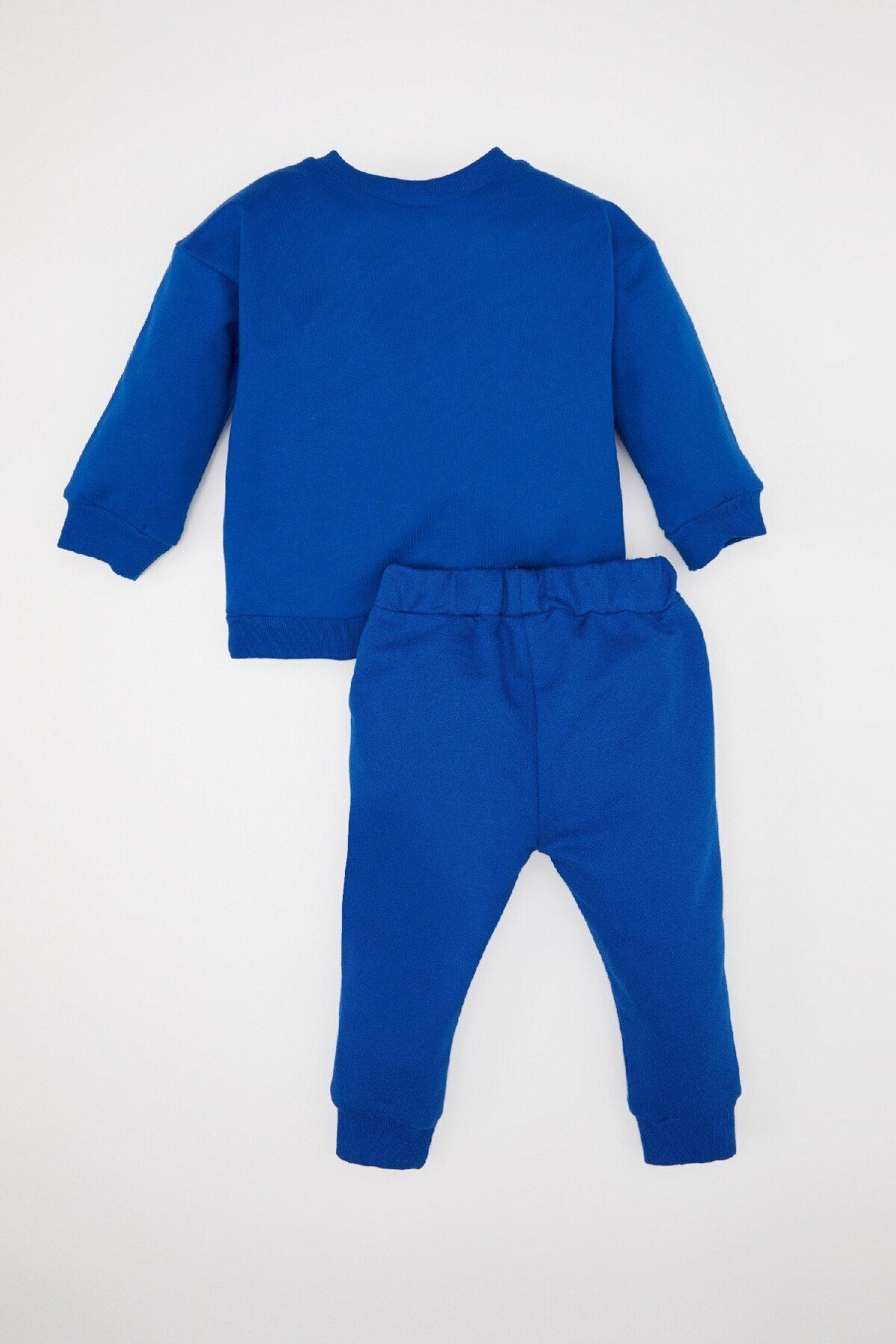 DeFacto-2-teiliges Set für Babys – bedrucktes Sweatshirt mit Rundhalsausschnitt und elastische Jogginghose D7647a524wn 4