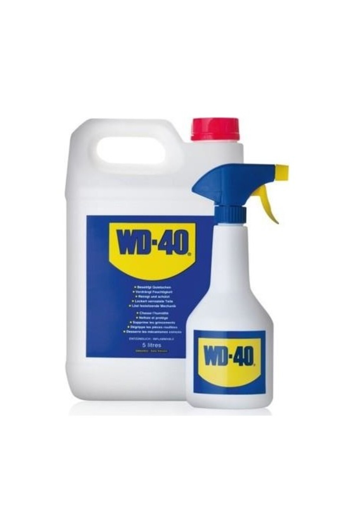 Wd-40 Multipurpose Rust Remover 5Lt Plastic Drum