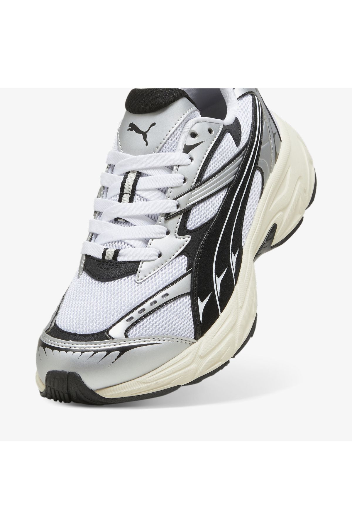 اسنیکر سفید زنانه کفش ورزشی یکپارچهسازی با سیستمعامل مورفیک Puma