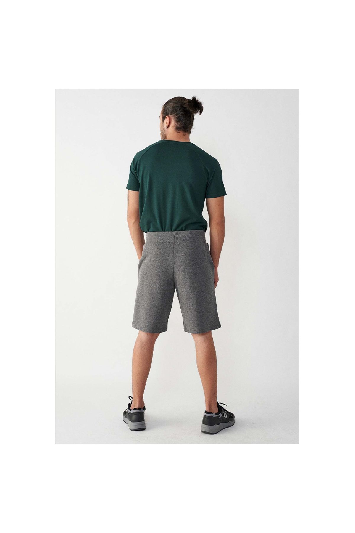 hummel-Anthracite Hmlkens Shorts - Men's Short931152-2833 3